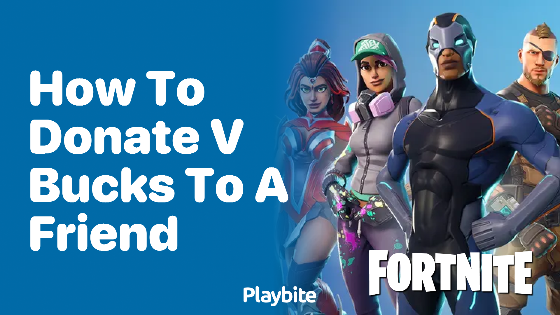 How to Donate V-Bucks to a Friend in Fortnite