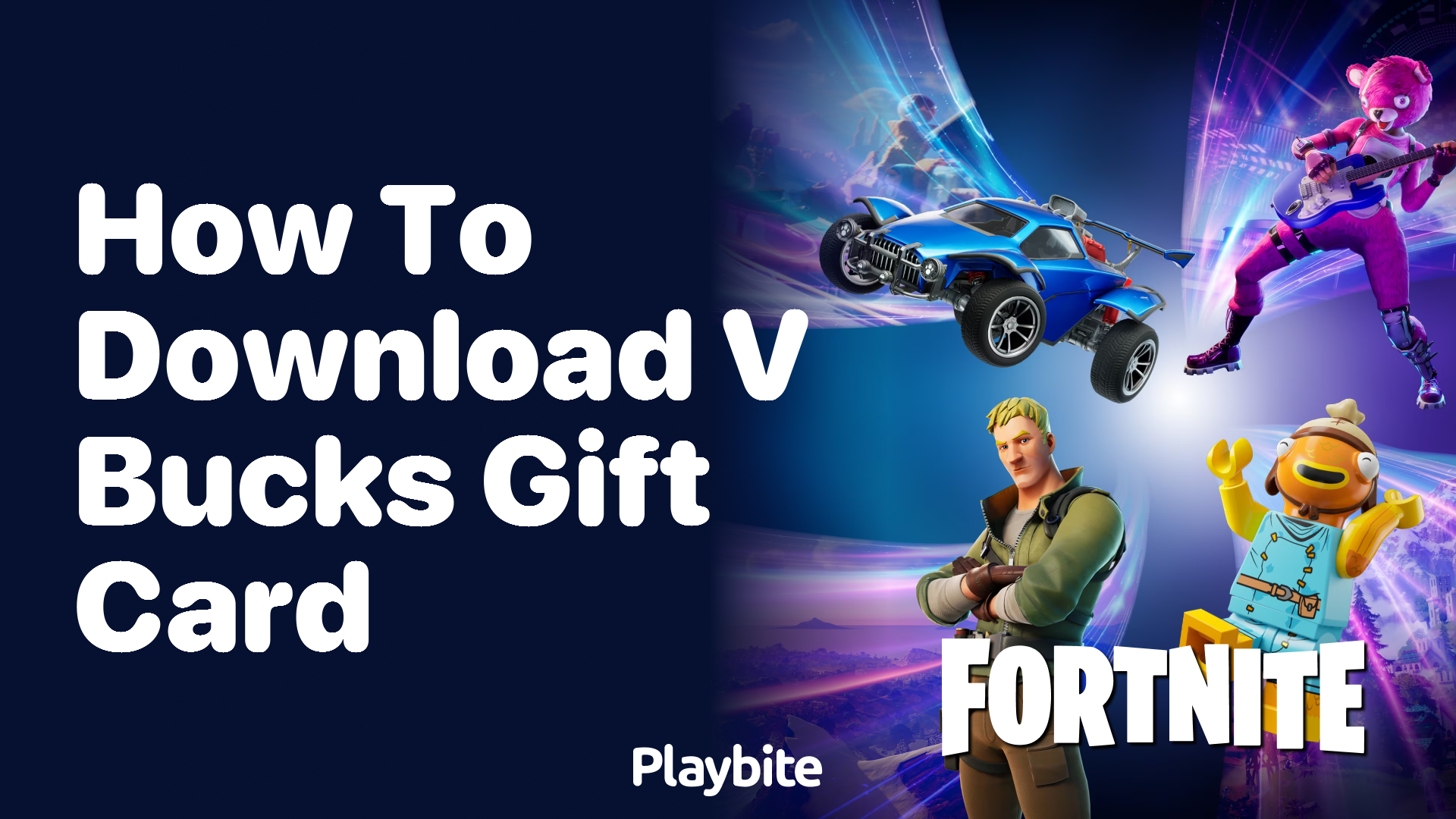 How to Download a V-Bucks Gift Card