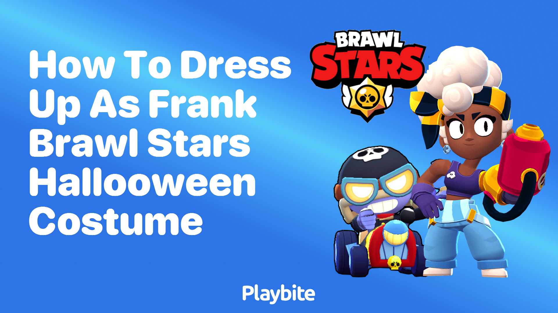 How to Dress Up as Frank from Brawl Stars for Halloween
