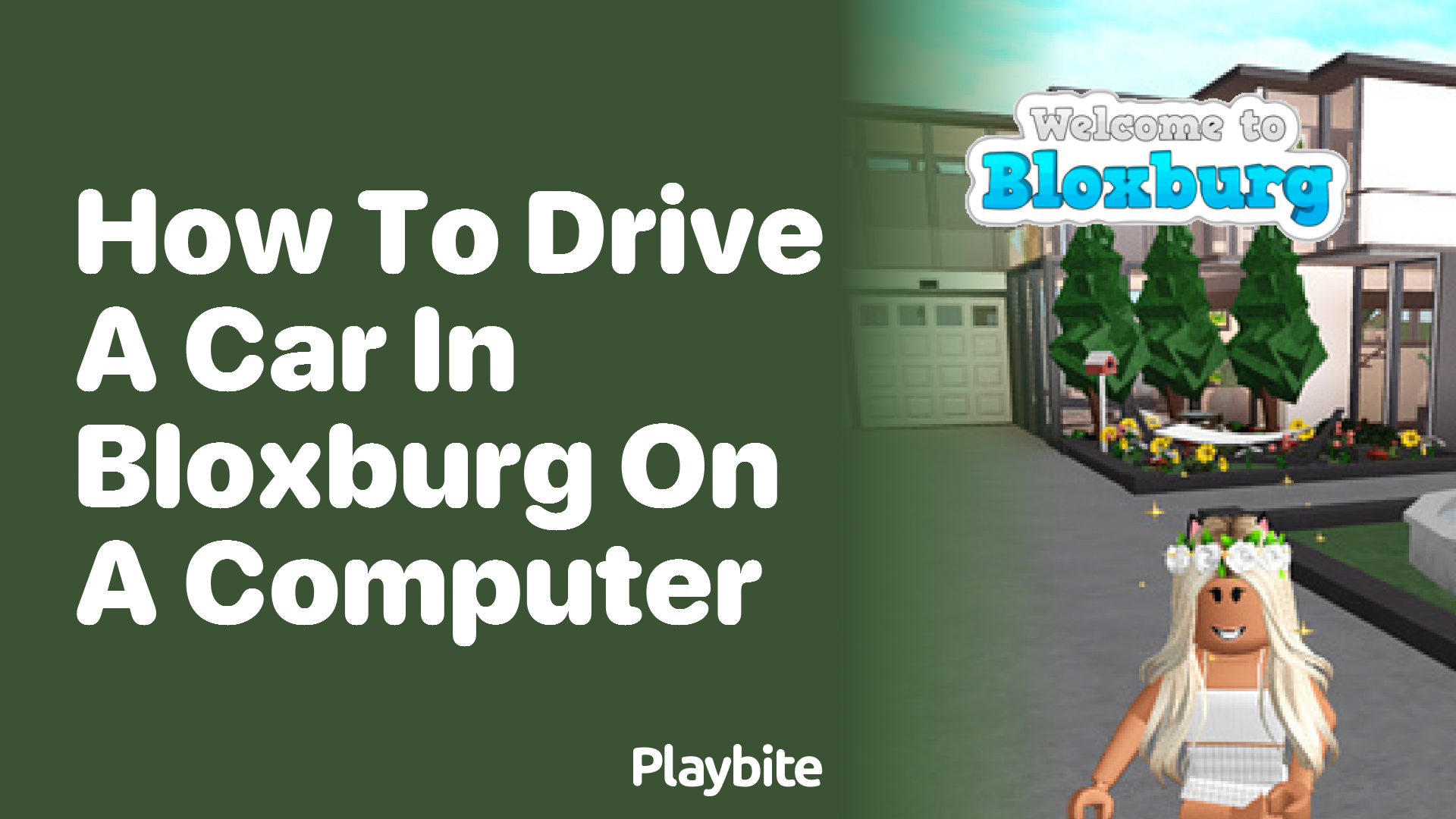 How to Drive a Car in Bloxburg on a Computer
