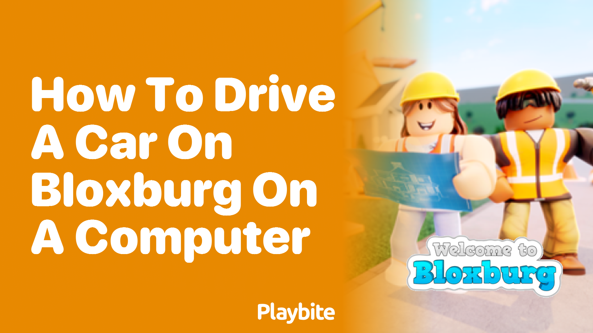 How to Drive a Car in Bloxburg on a Computer