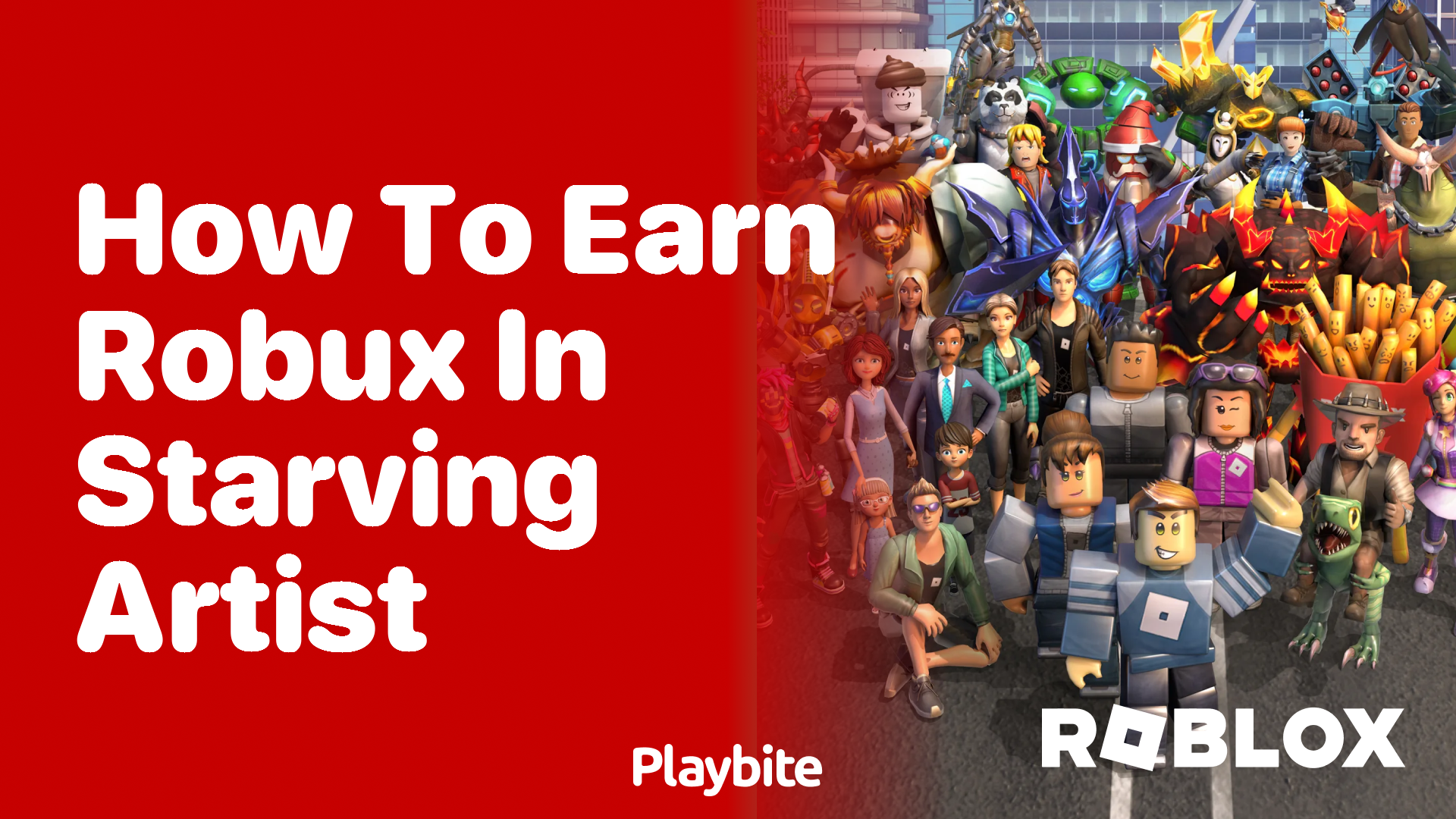 How to Earn Robux in Starving Artist