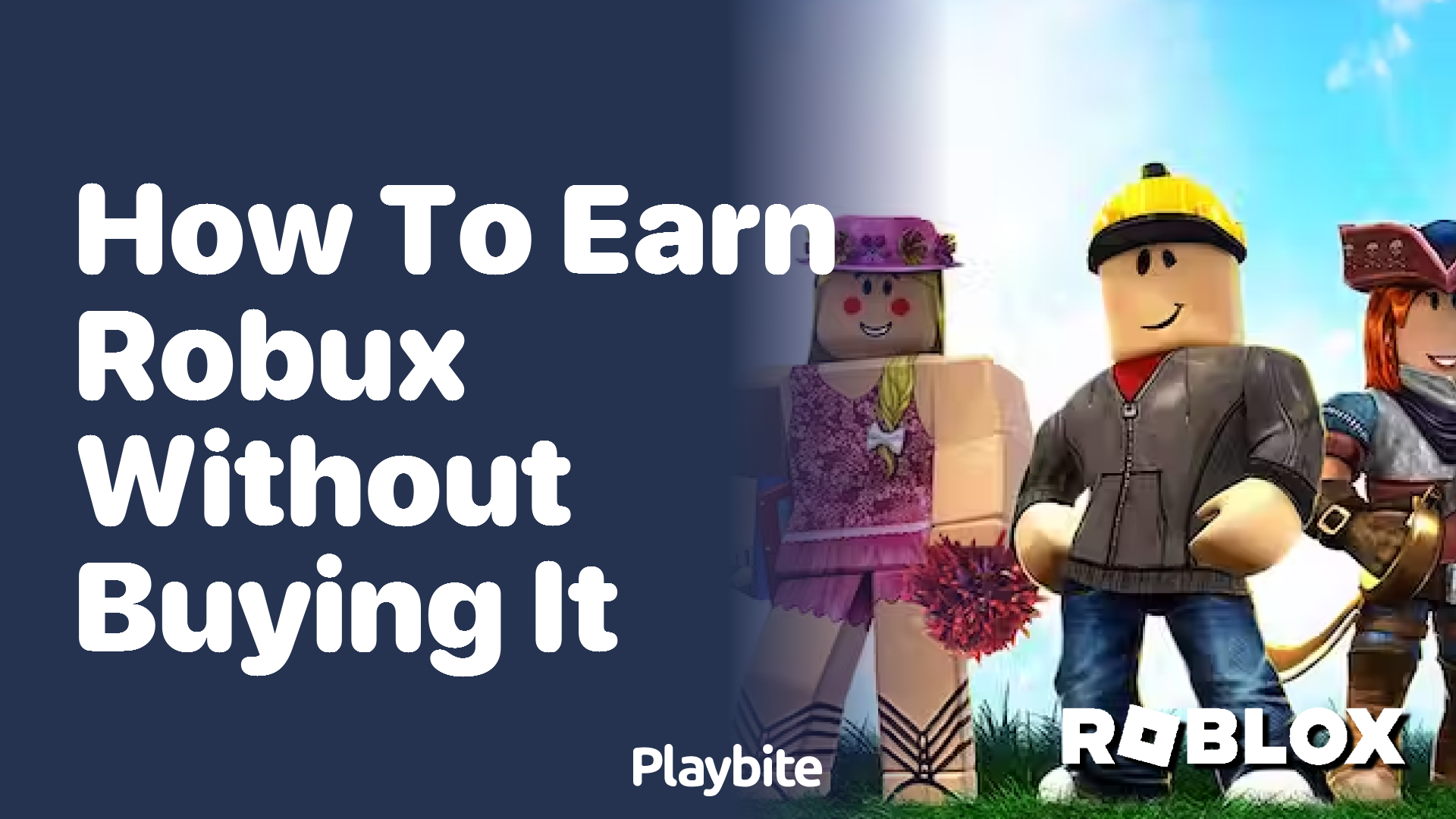 How to Earn Robux Without Buying It