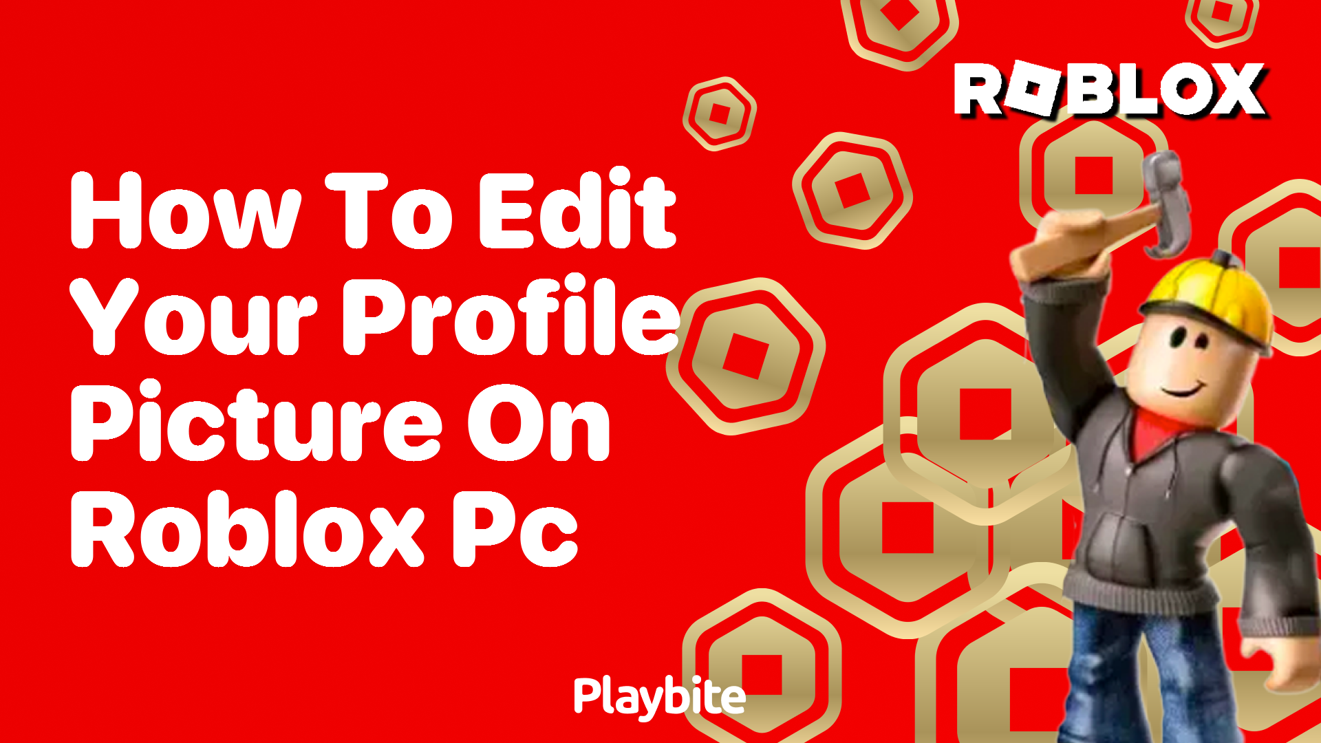 How to Edit Your Profile Picture on Roblox PC