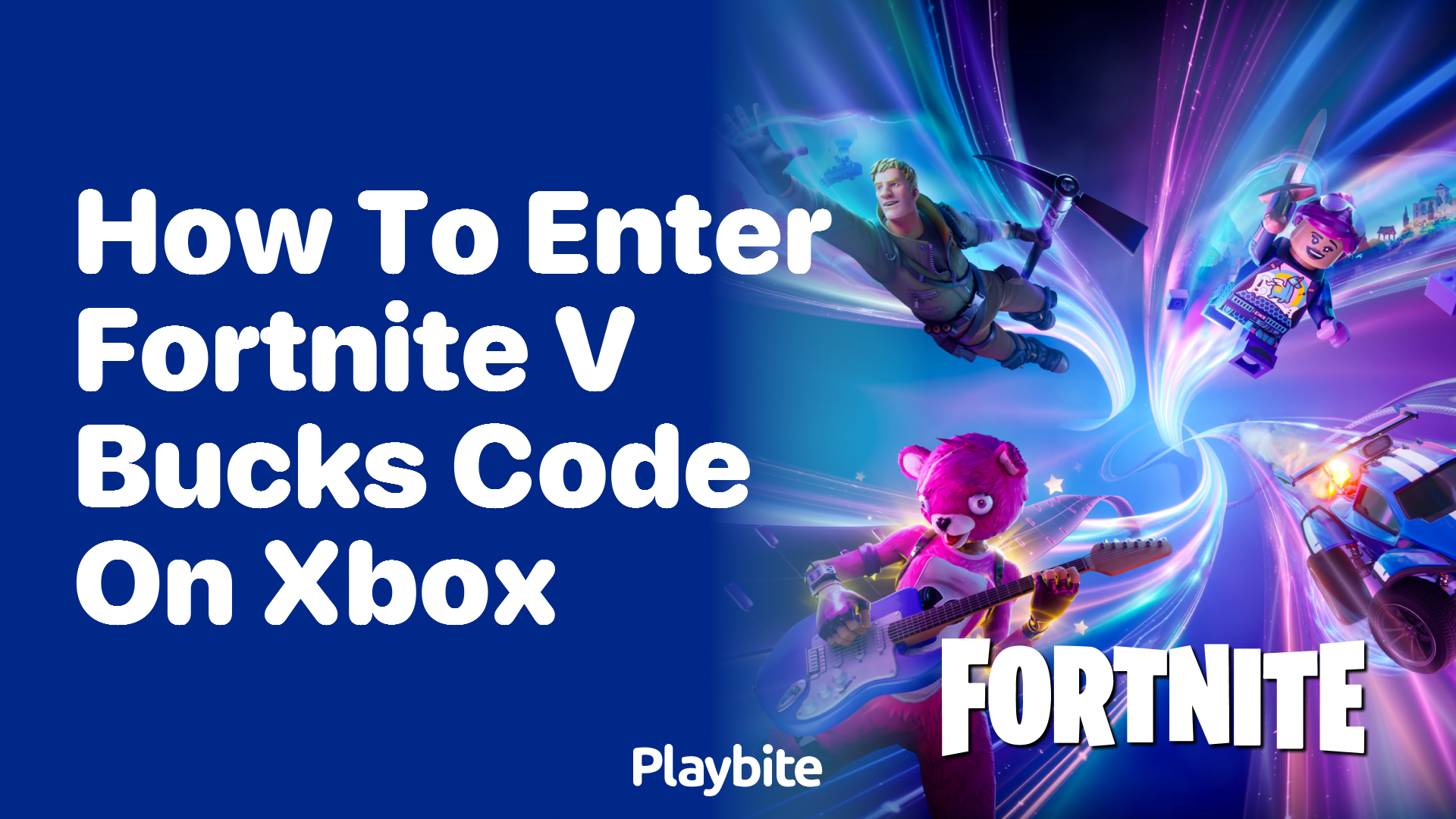 How to Enter Fortnite V-Bucks Code on Xbox