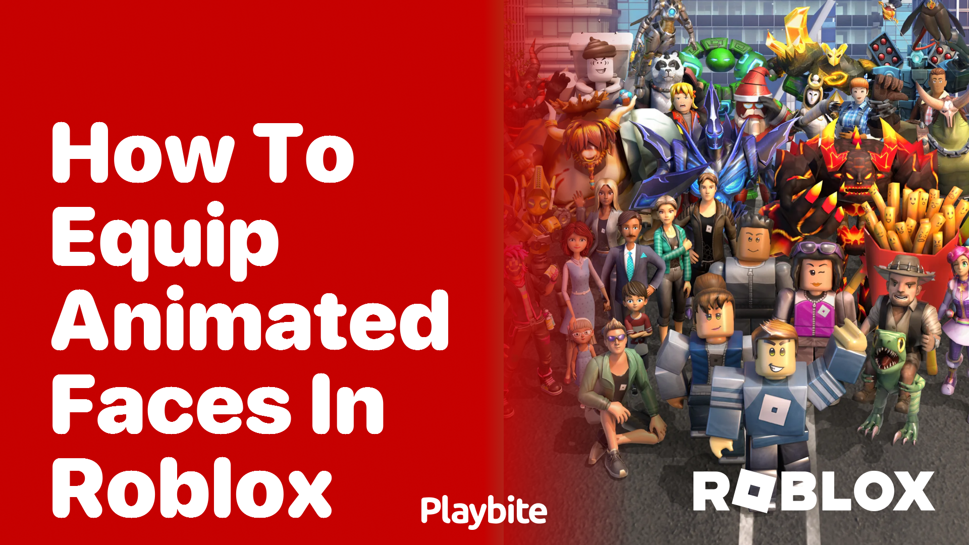 How to Equip Animated Faces in Roblox