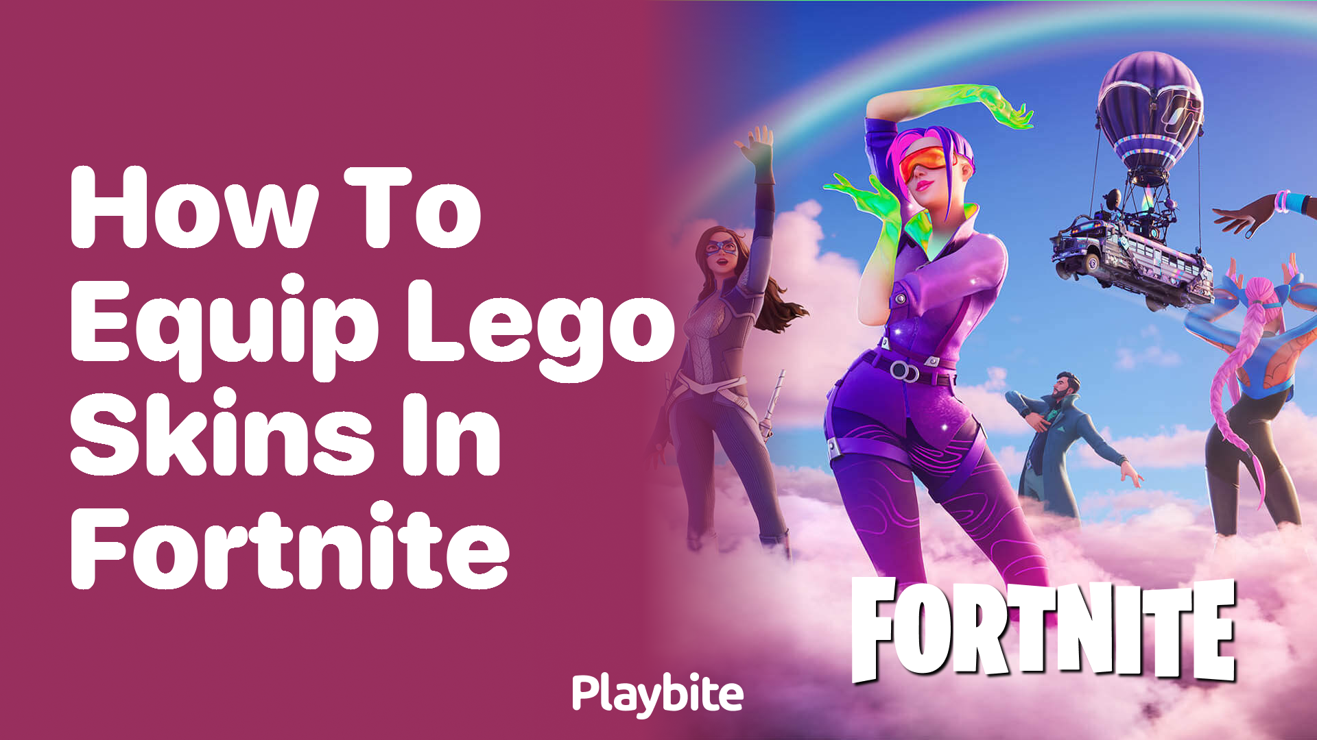How to Equip LEGO Skins in Fortnite