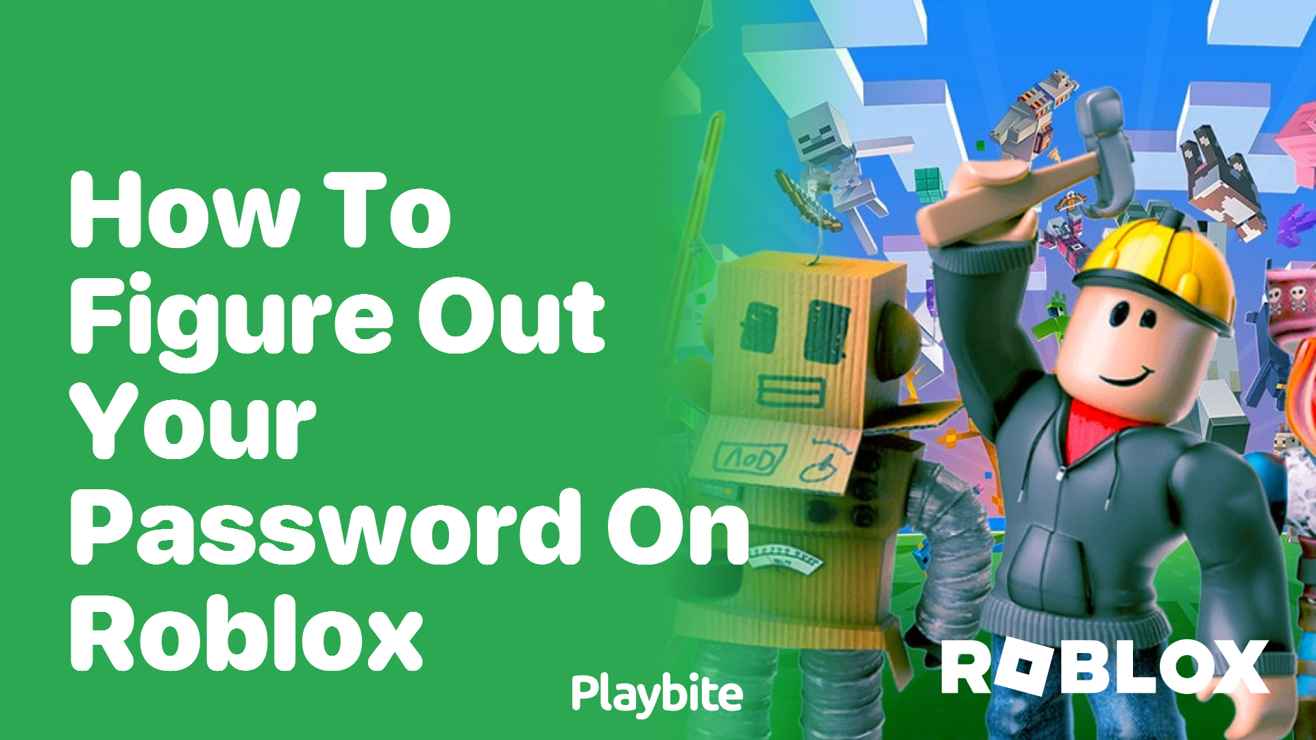 How to Figure Out Your Password on Roblox