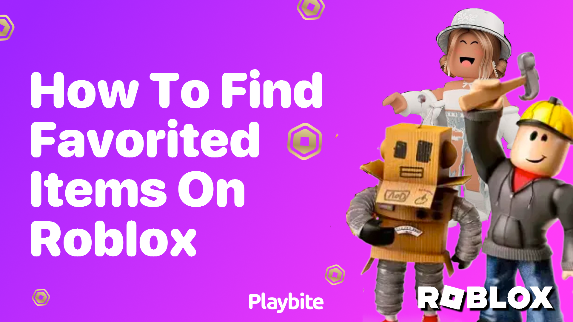 How to Find Favorited Items on Roblox