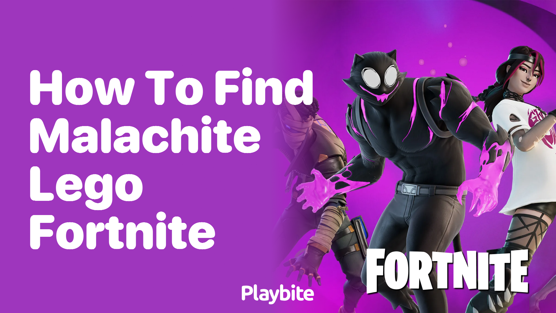 How to Find Malachite in Lego Fortnite