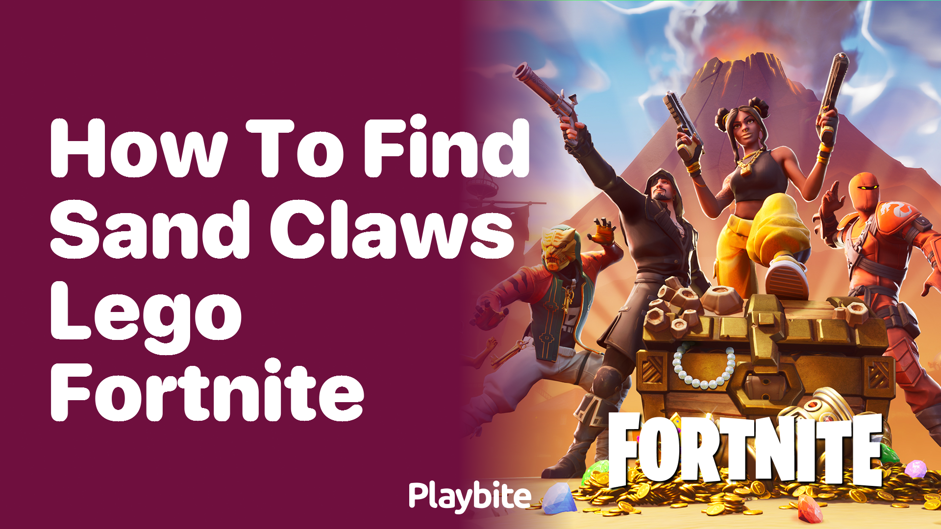 How to Find Sand Claws Lego Fortnite