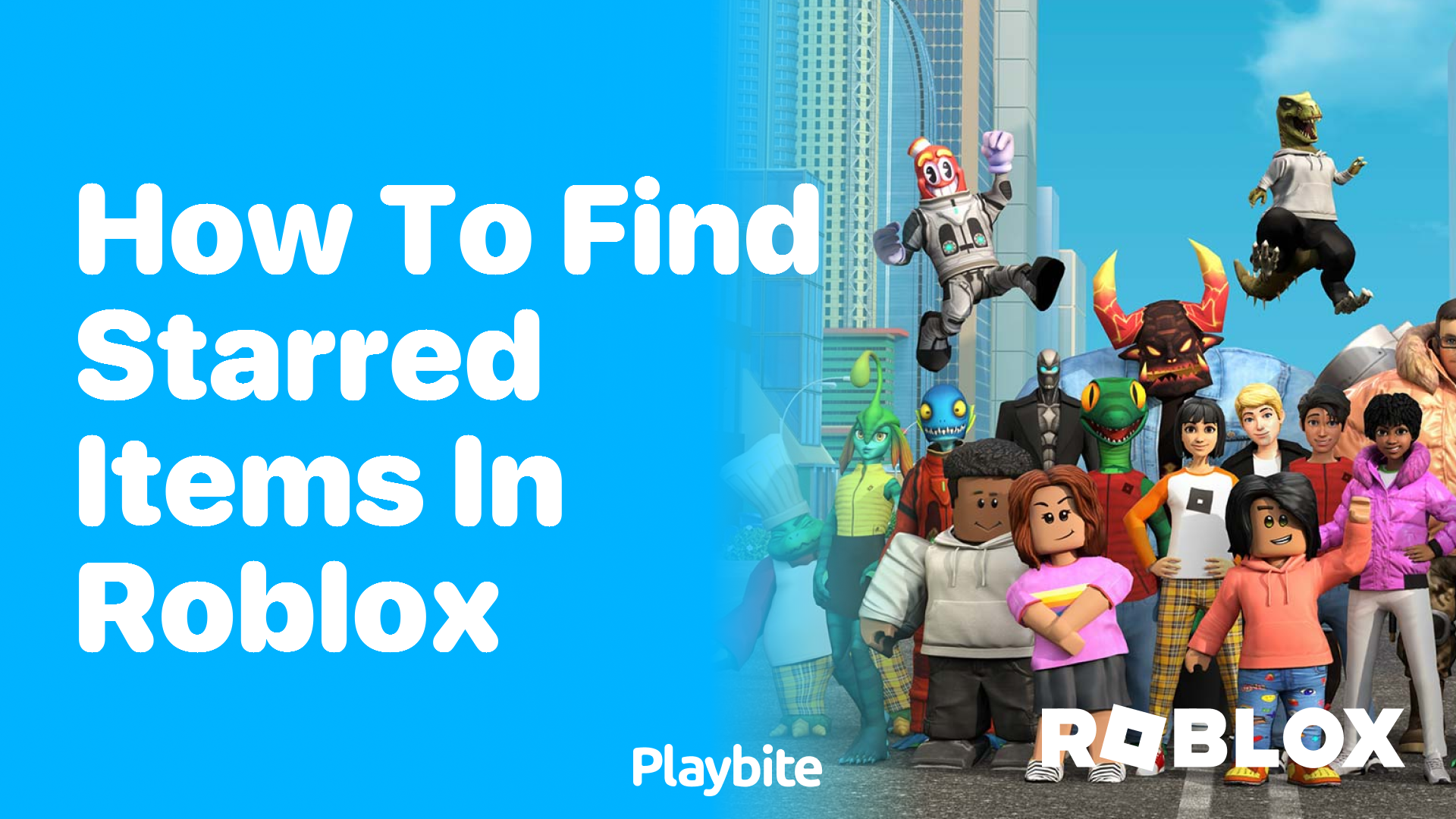 How to Find Starred Items in Roblox