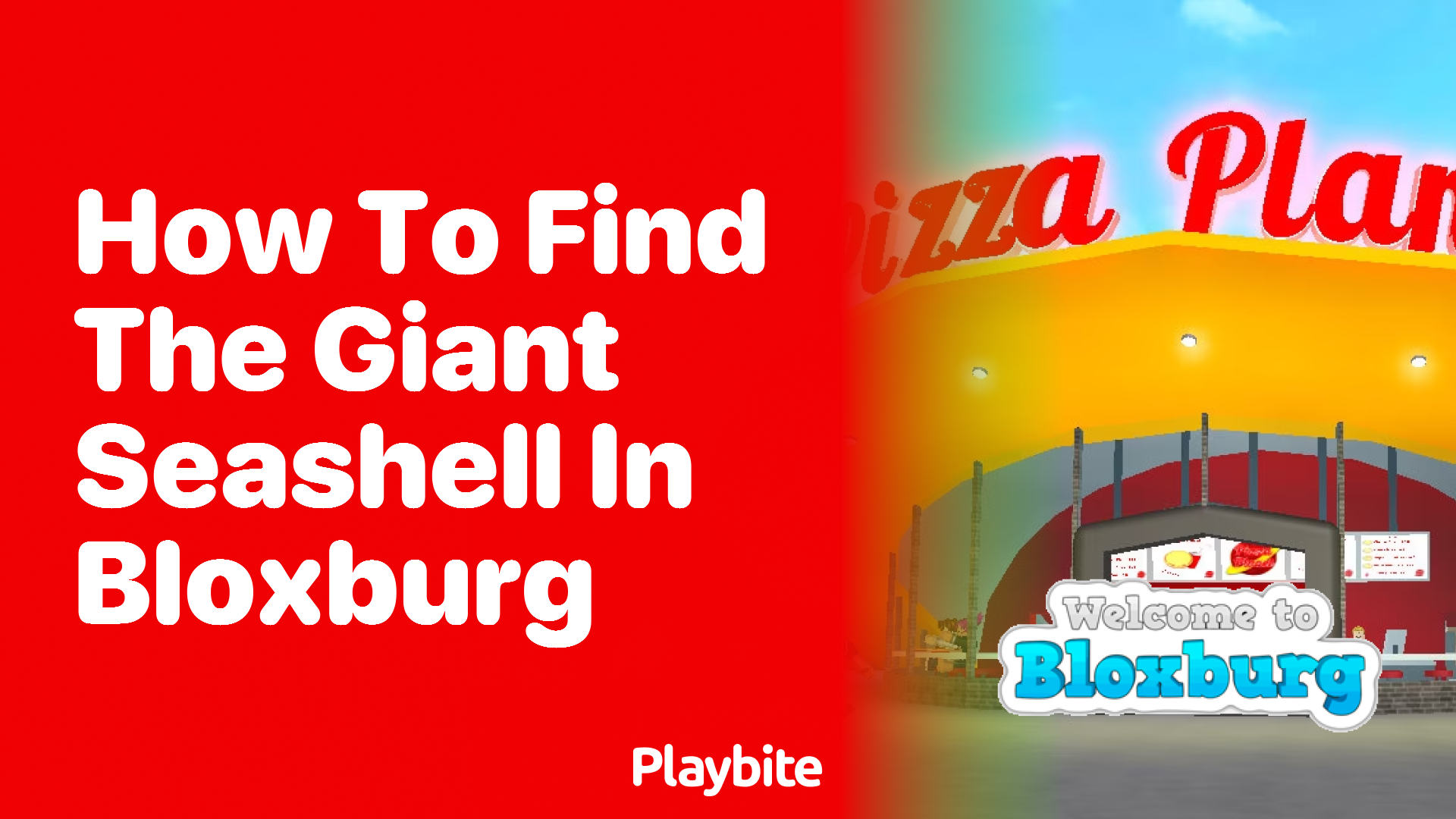 How to Find the Giant Seashell in Bloxburg