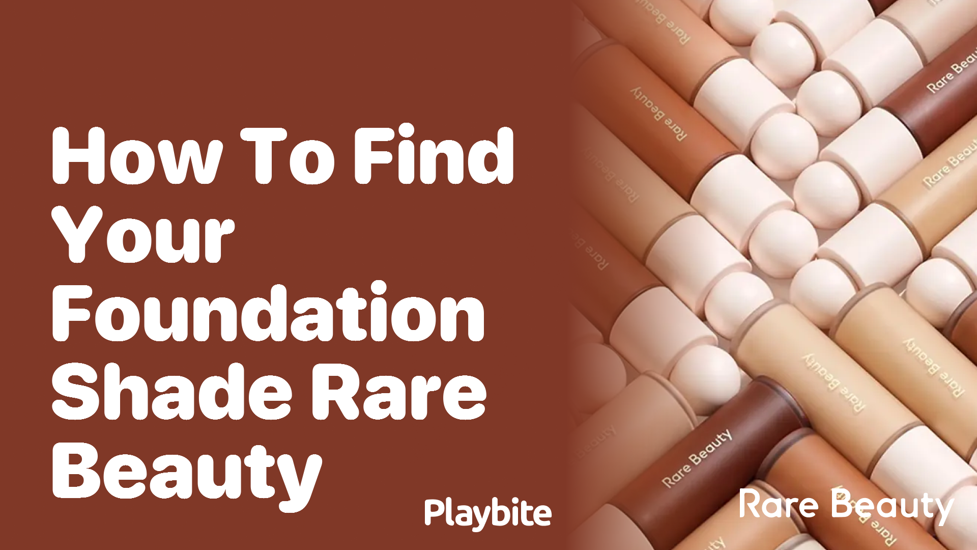 How to Find Your Foundation Shade with Rare Beauty