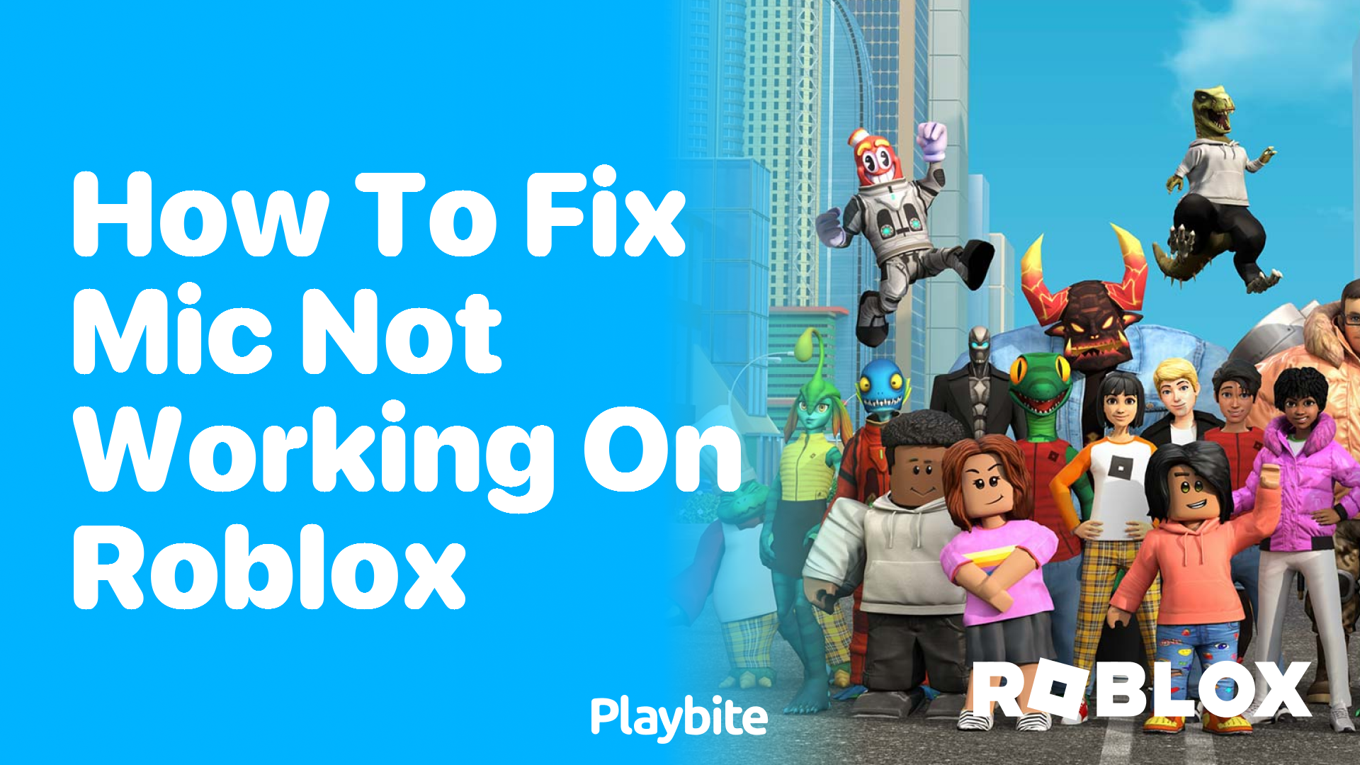 How to Fix Mic not Working on Roblox