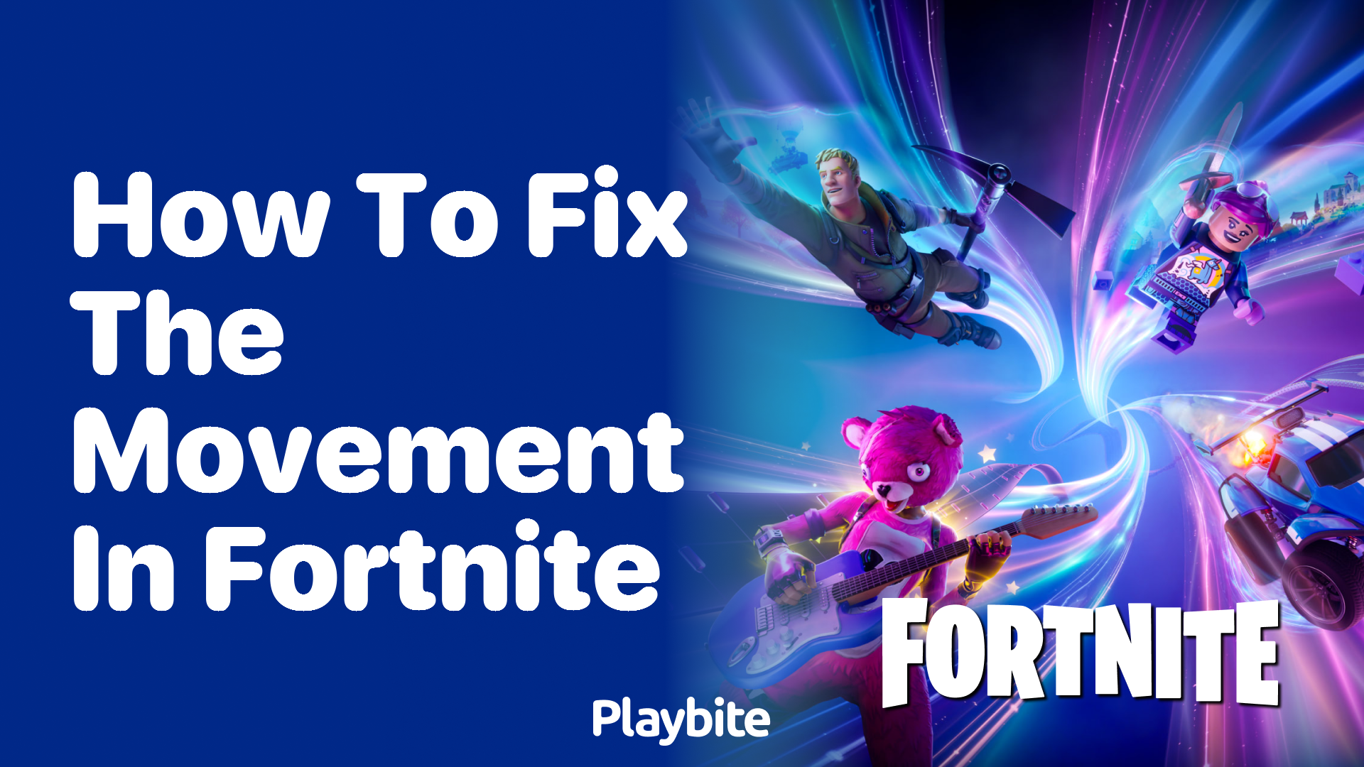 How to Fix the Movement in Fortnite