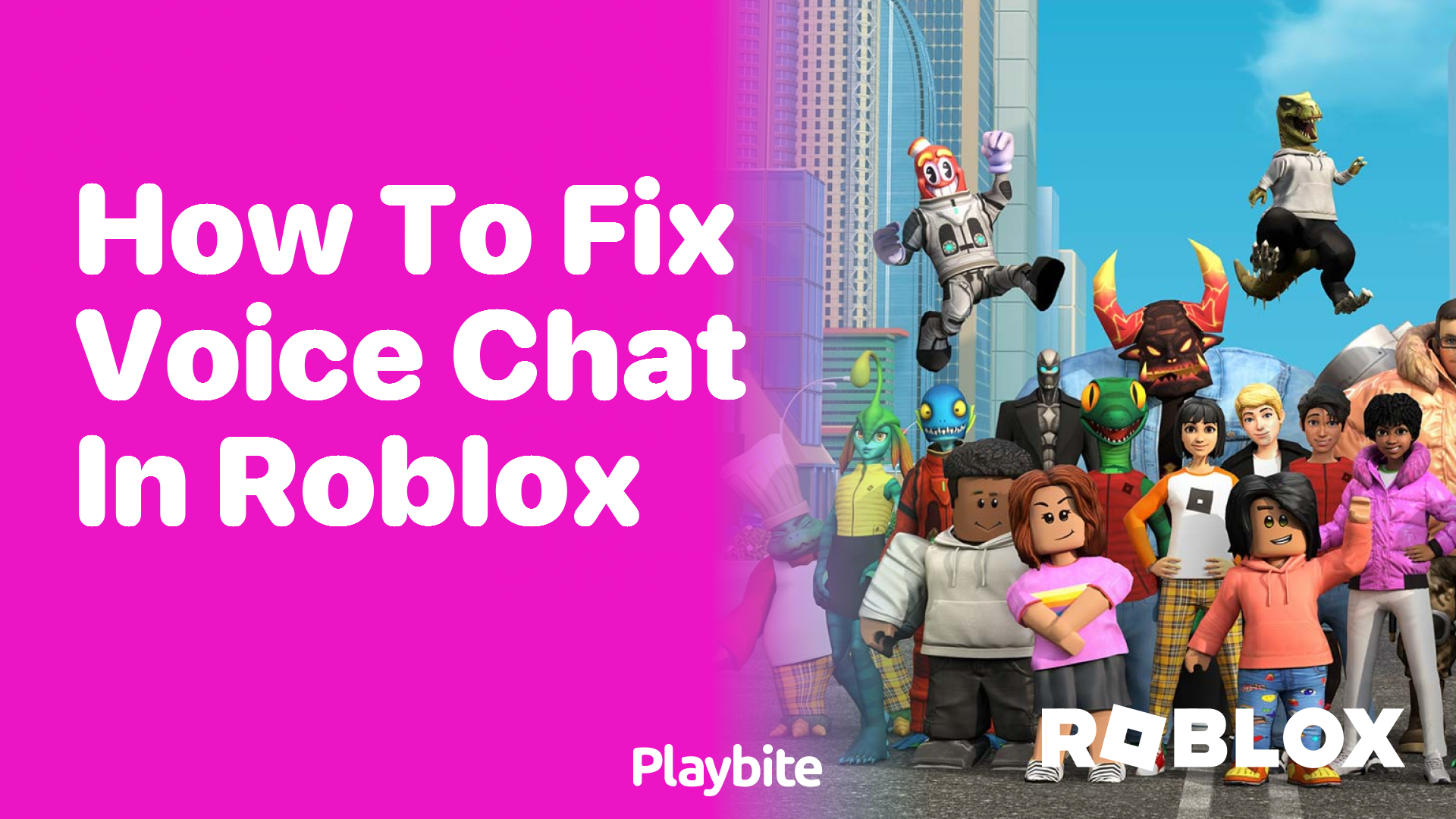 How to Fix Voice Chat in Roblox