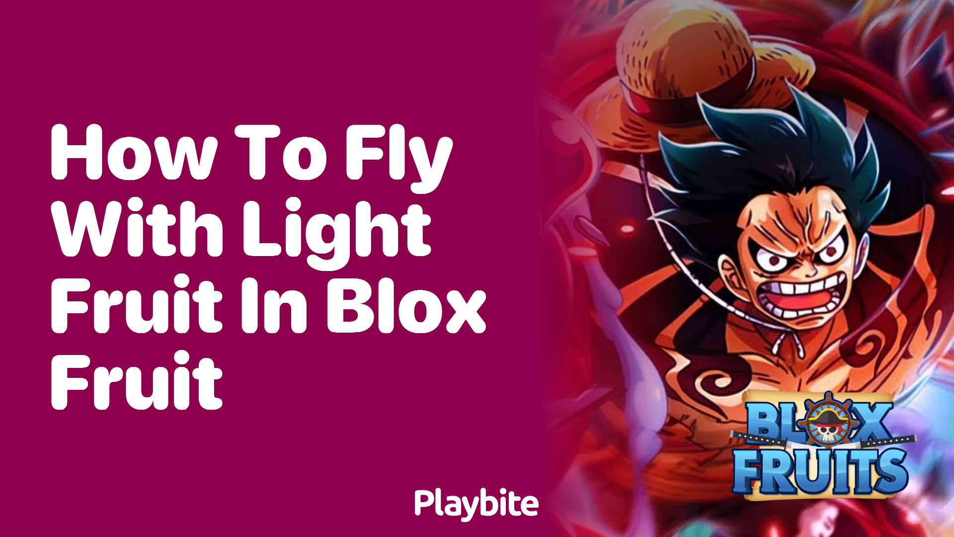 How to Fly with Light Fruit in Blox Fruit on Roblox