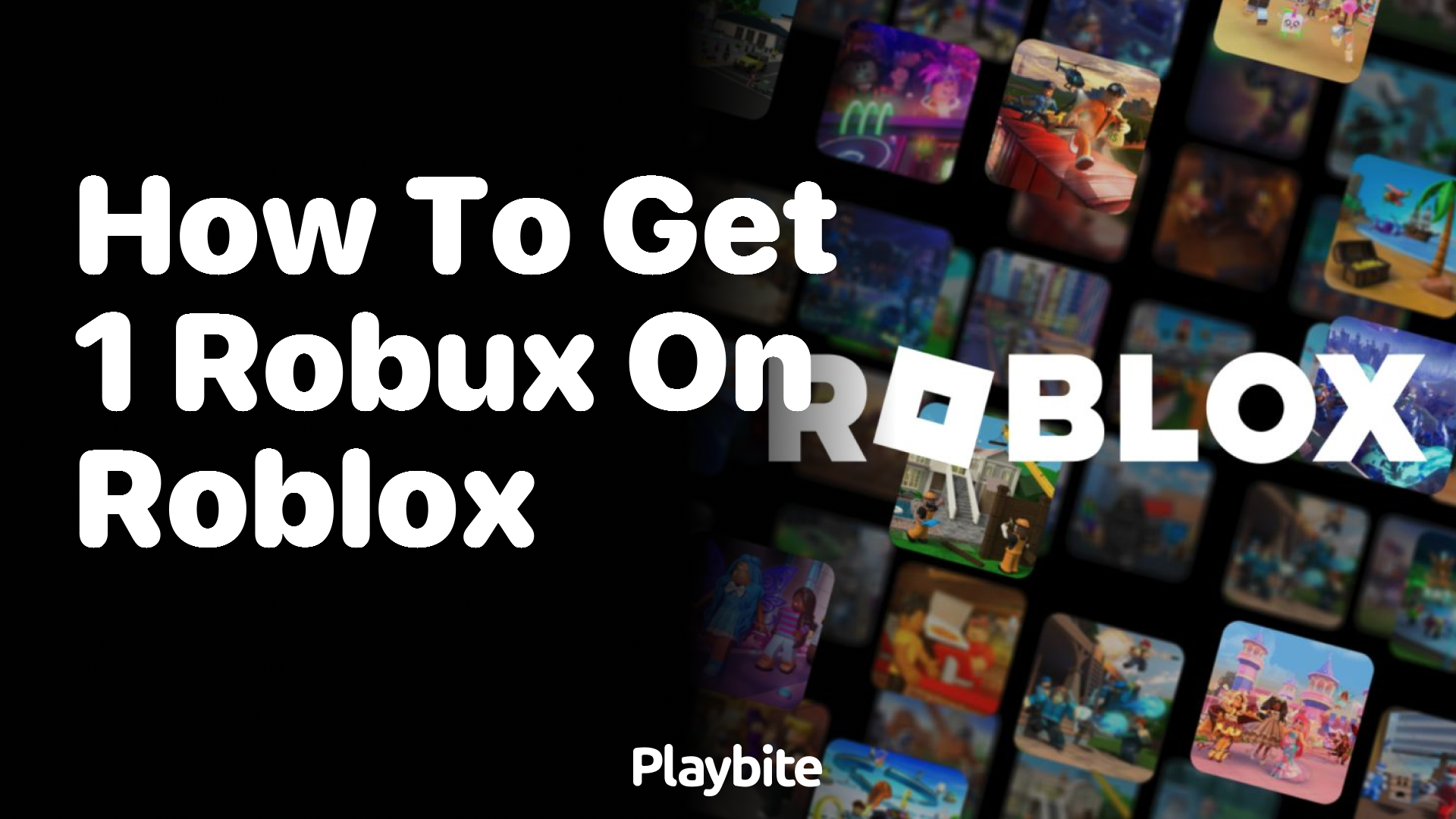 How to Get 1 Robux on Roblox