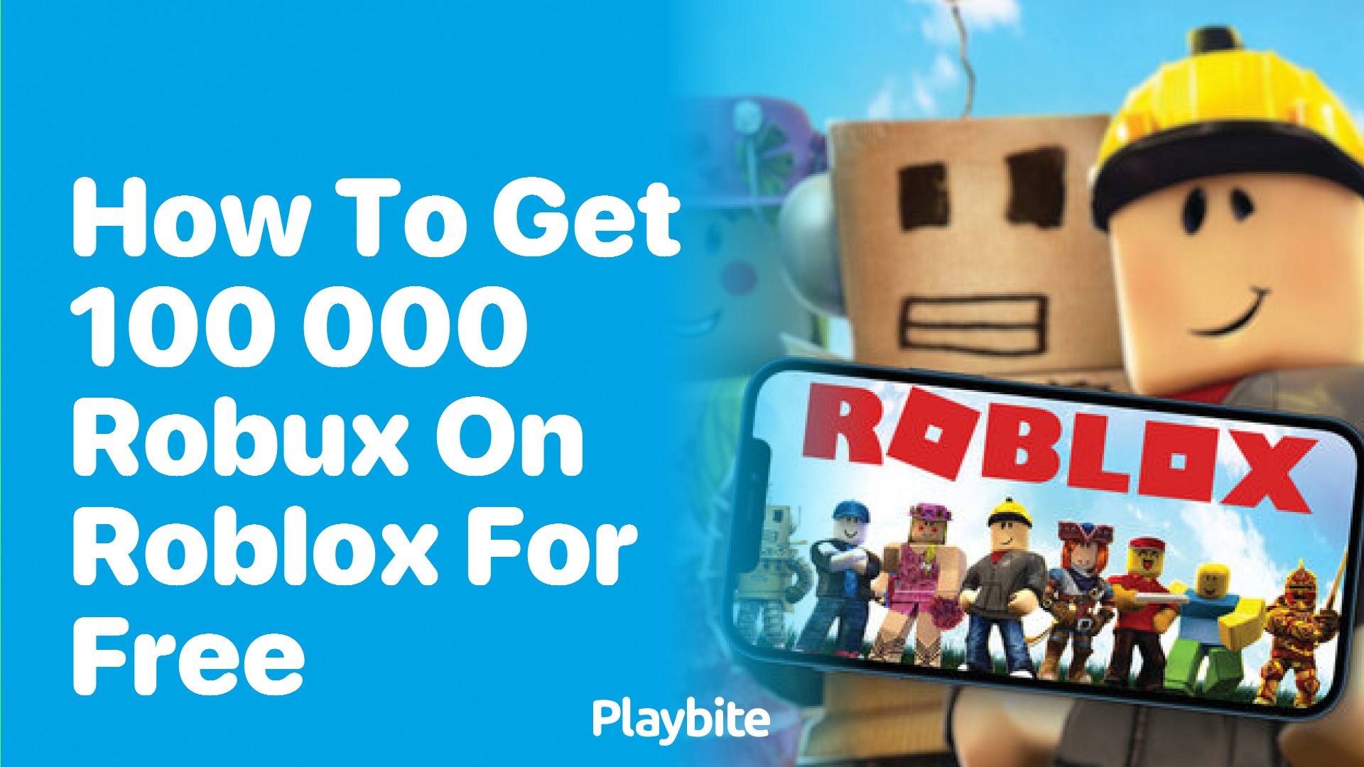 How to Get 100,000 Robux on Roblox for Free