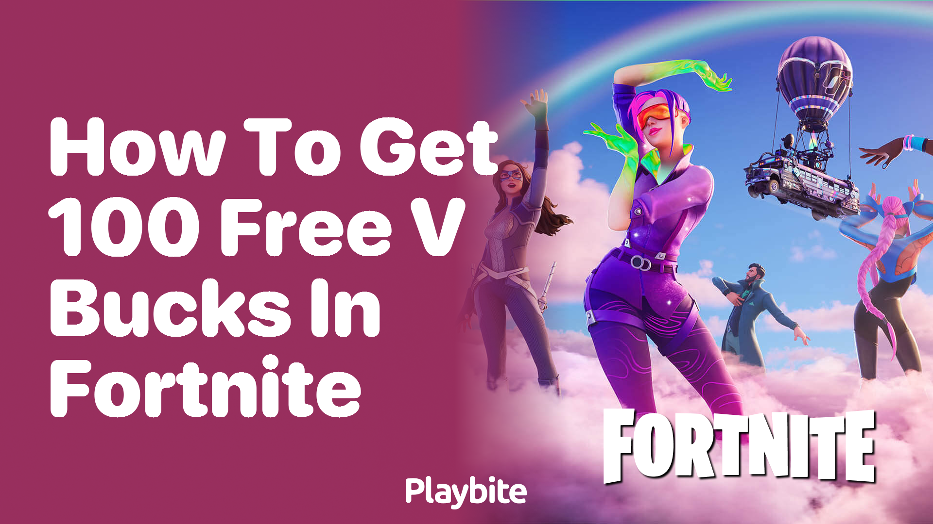 How to Get 100 Free V-Bucks in Fortnite