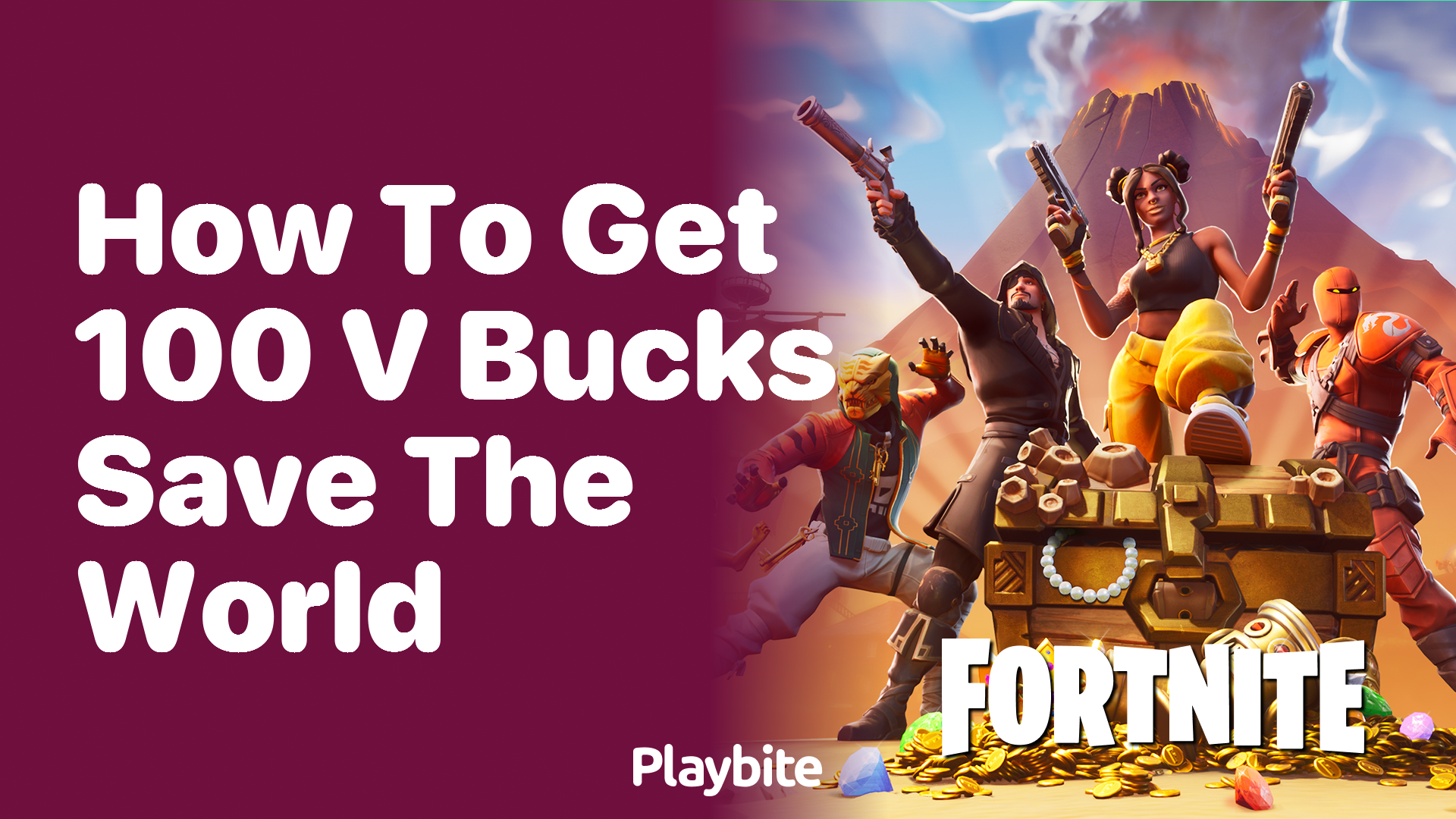 How to Get 100 V-Bucks in Save the World