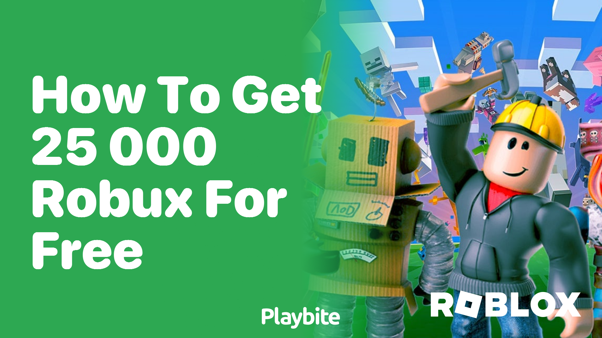 How to Get 25,000 Robux for Free