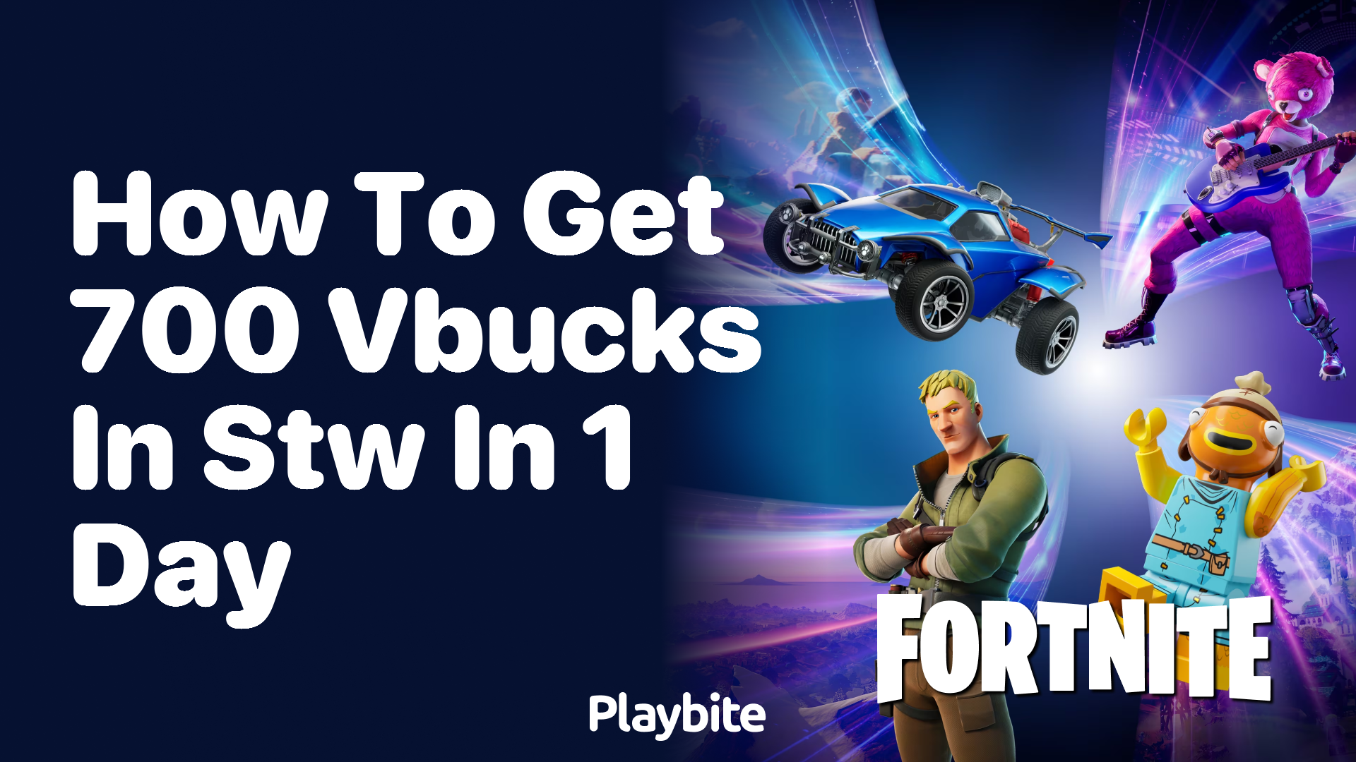 How to Get 700 V-Bucks in STW in One Day