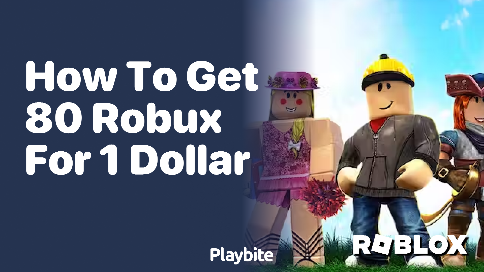 How to Get 80 Robux for 1 Dollar