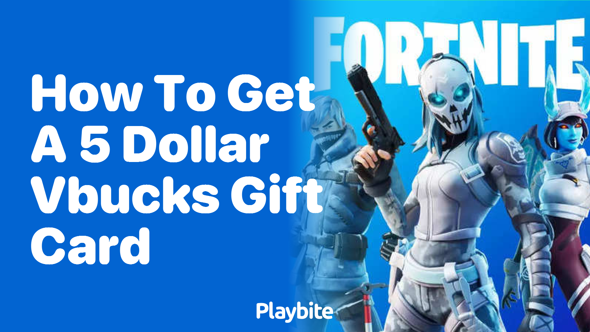 How to Get a 5 Dollar V Bucks Gift - How To Get A 5 Dollar Vbucks Gift Card