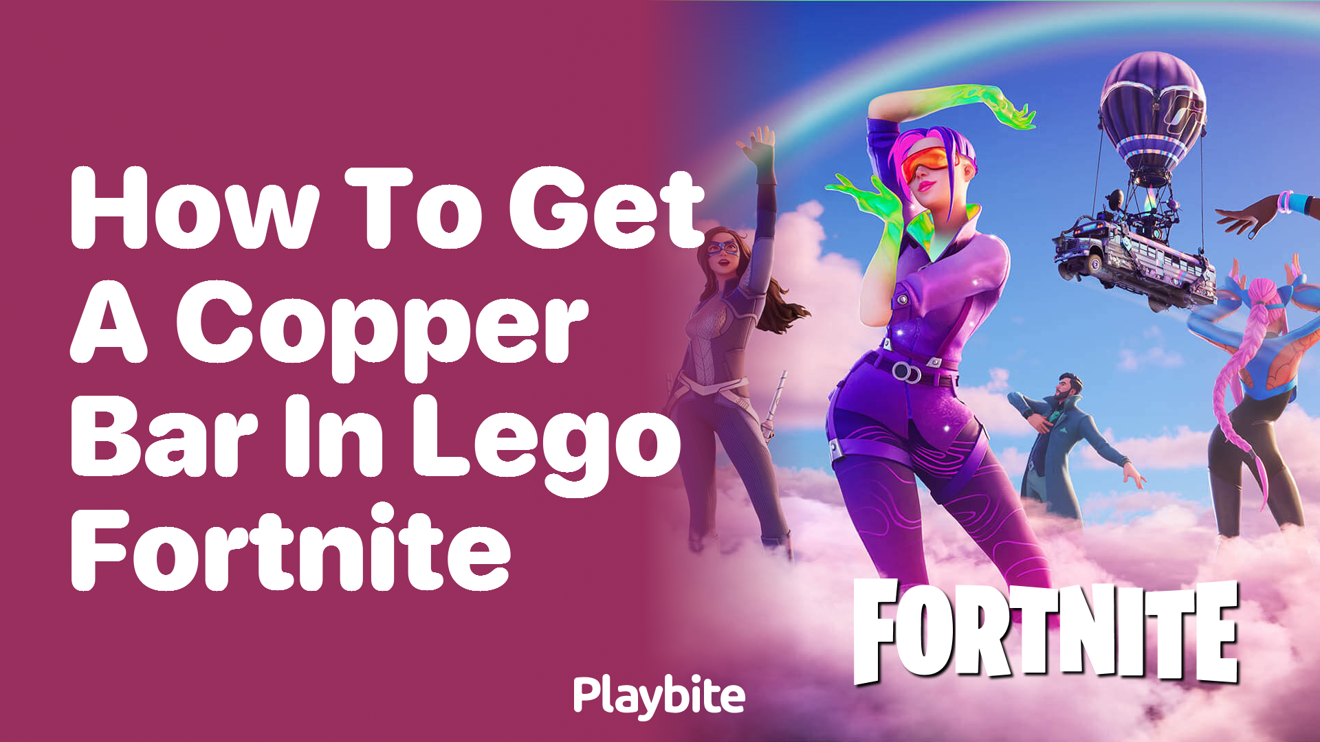 How to Get a Copper Bar in LEGO Fortnite