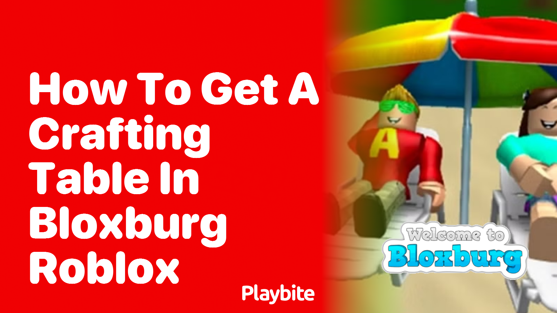 How to Get a Crafting Table in Bloxburg Roblox