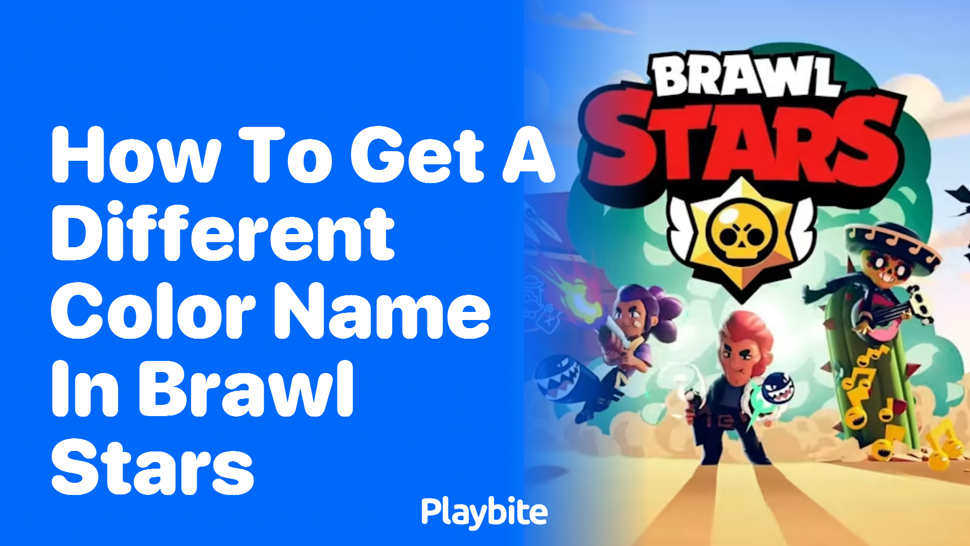 How to Get a Different Color Name in Brawl Stars