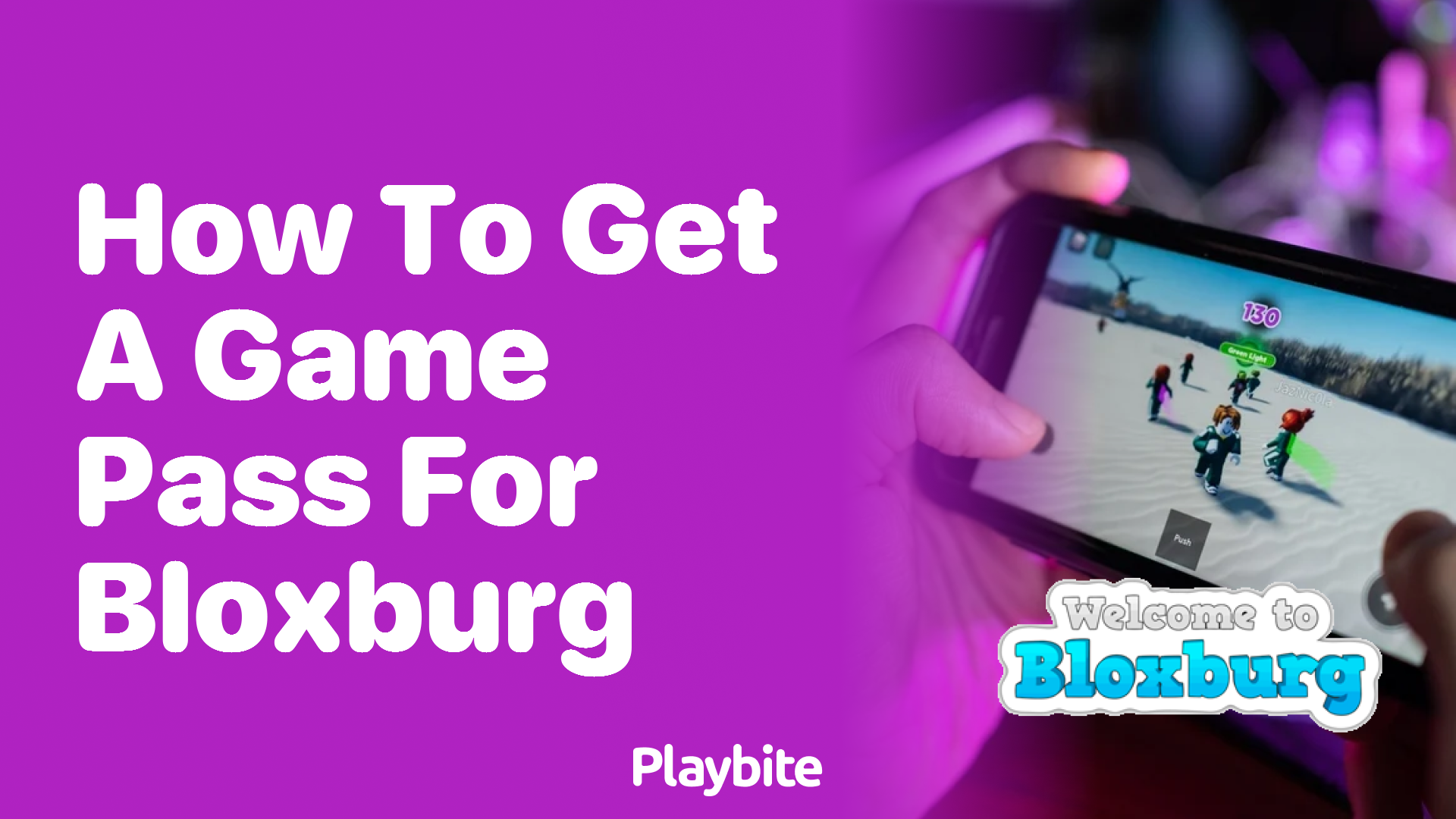 How to Get a Game Pass for Bloxburg
