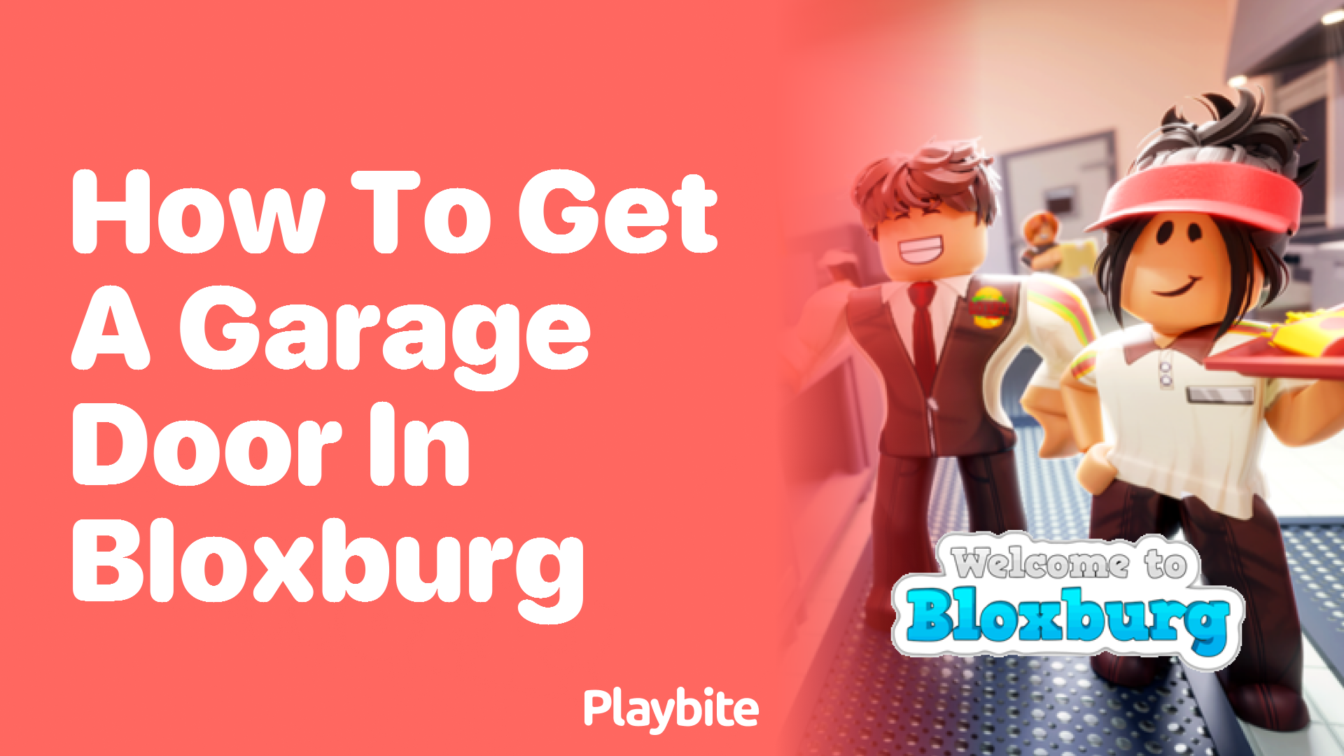 How to Get a Garage Door in Bloxburg