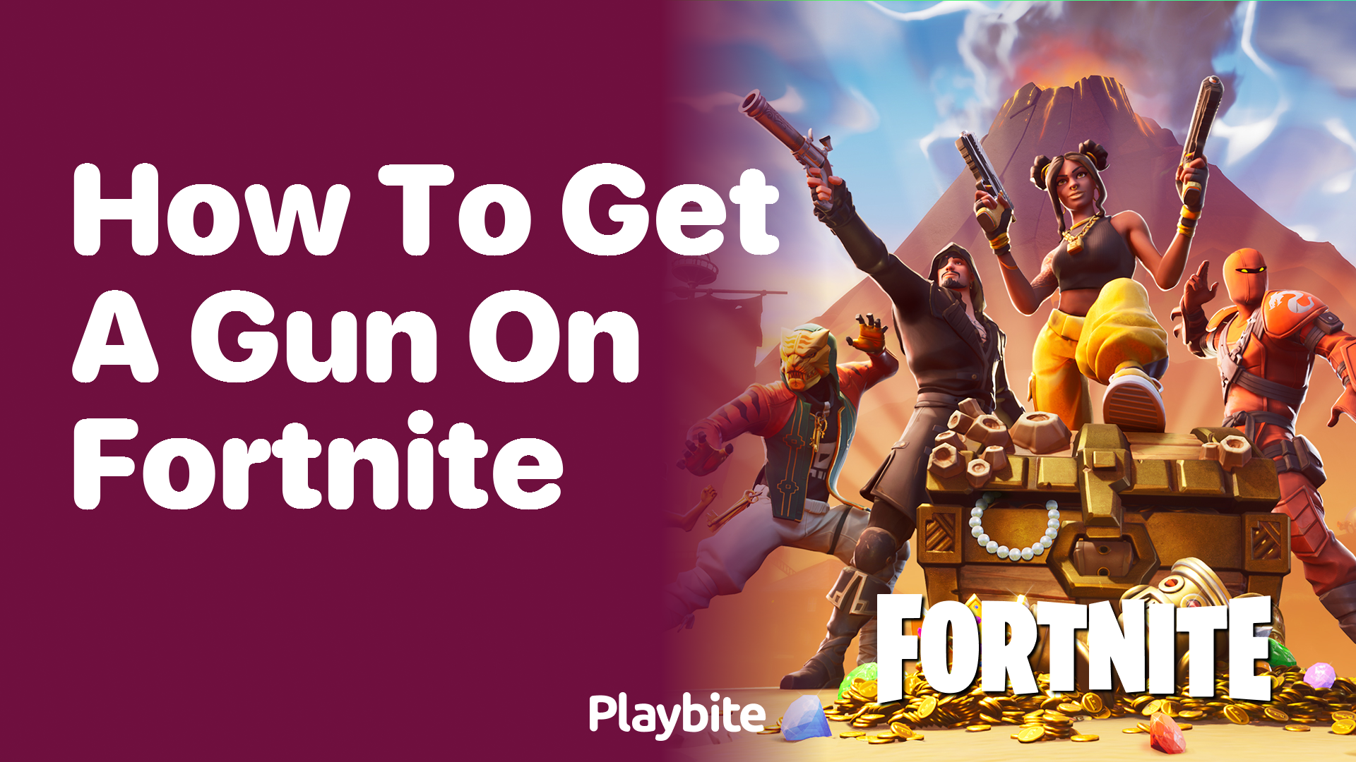How to Get a Gun on Fortnite