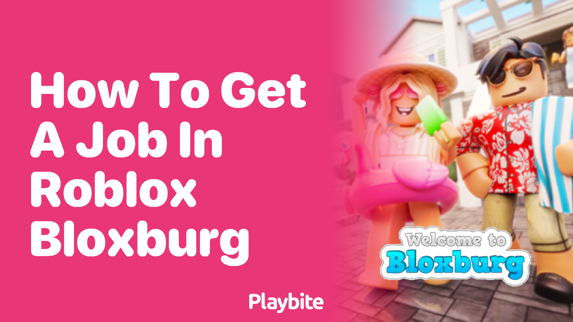 How To Get a Job in Roblox Bloxburg