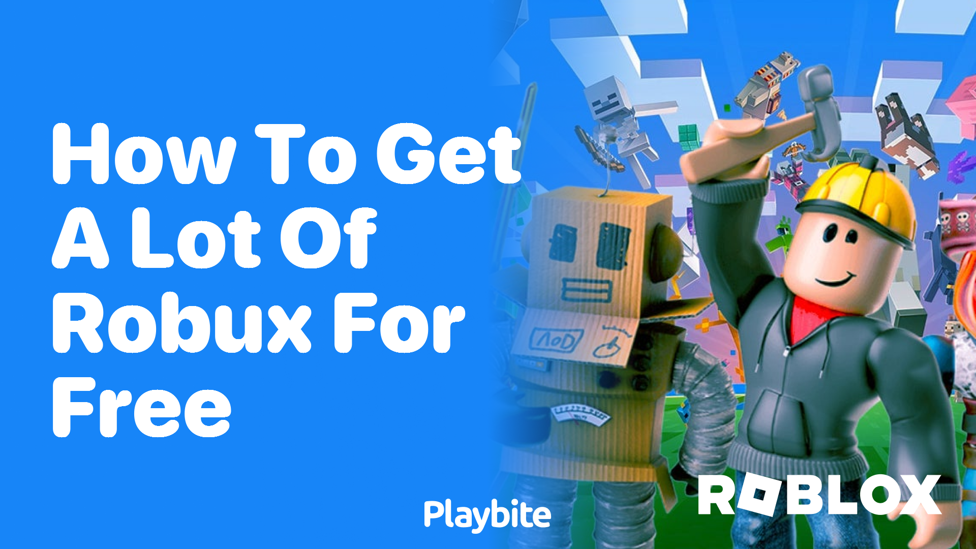 How to Get a Lot of Robux for Free