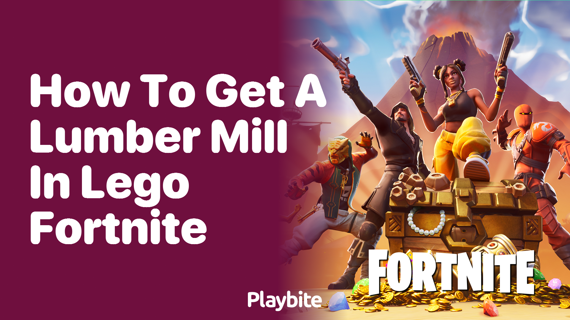 How to Get a Lumber Mill in LEGO Fortnite