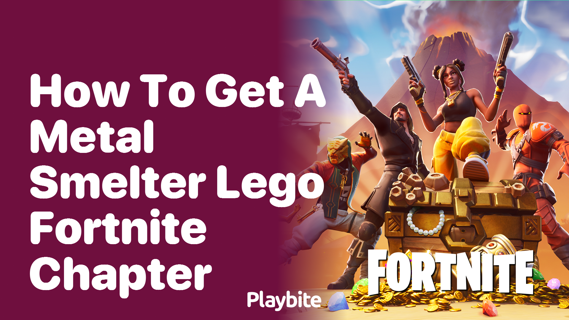 How to Get a Metal Smelter Lego in Fortnite Chapter