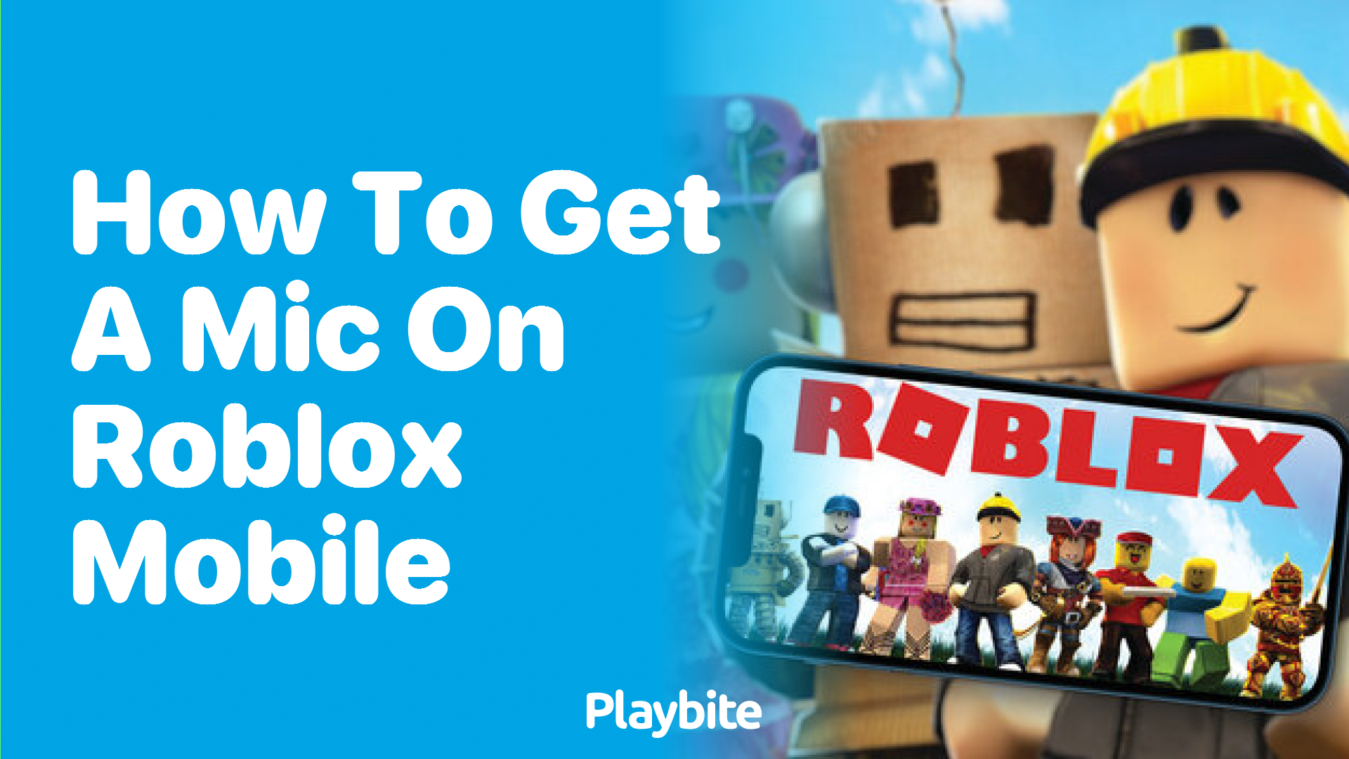 How to Get a Mic on Roblox Mobile