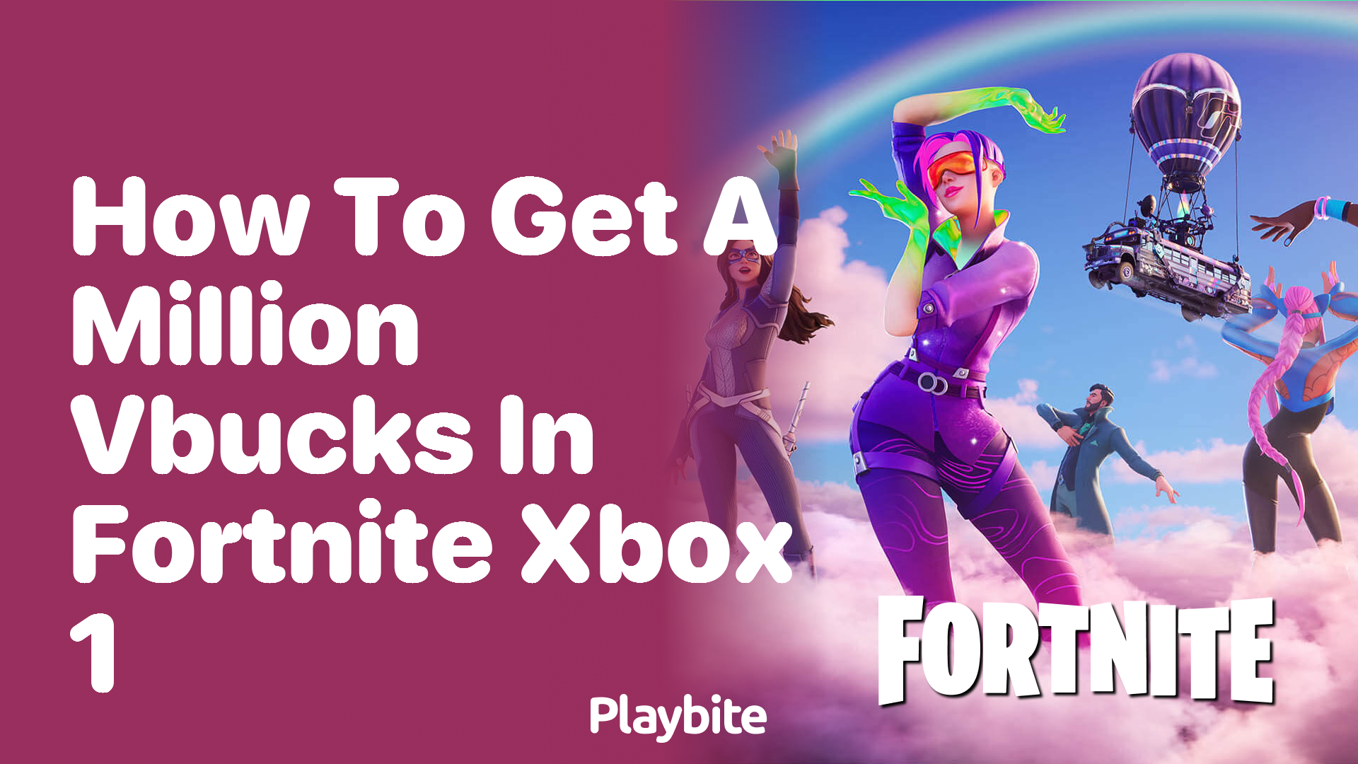 How to Get a Million Vbucks in Fortnite Xbox One