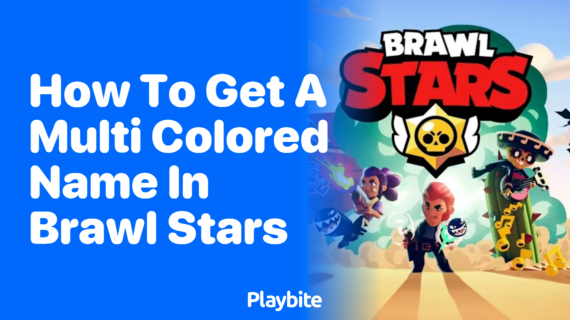 How to Get a Multi-Colored Name in Brawl Stars