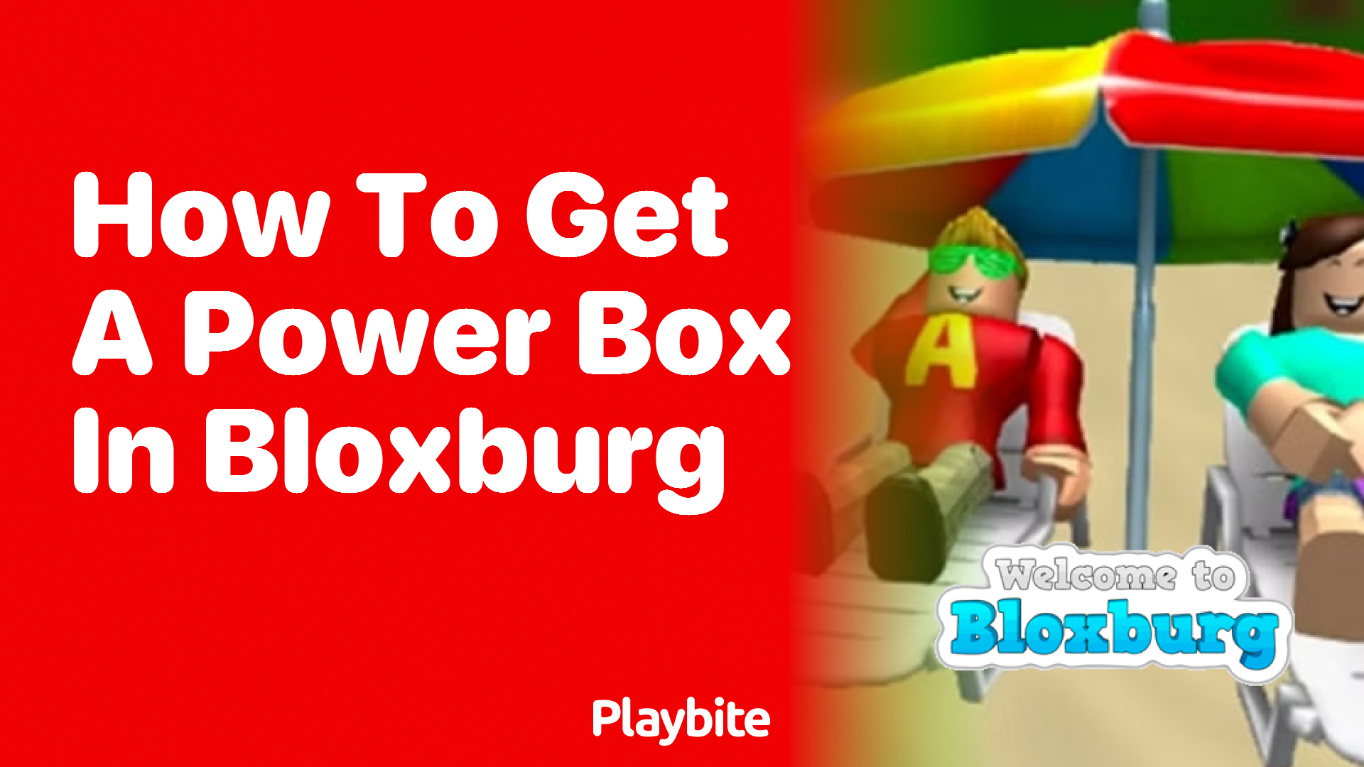 How to Get a Power Box in Bloxburg Playbite