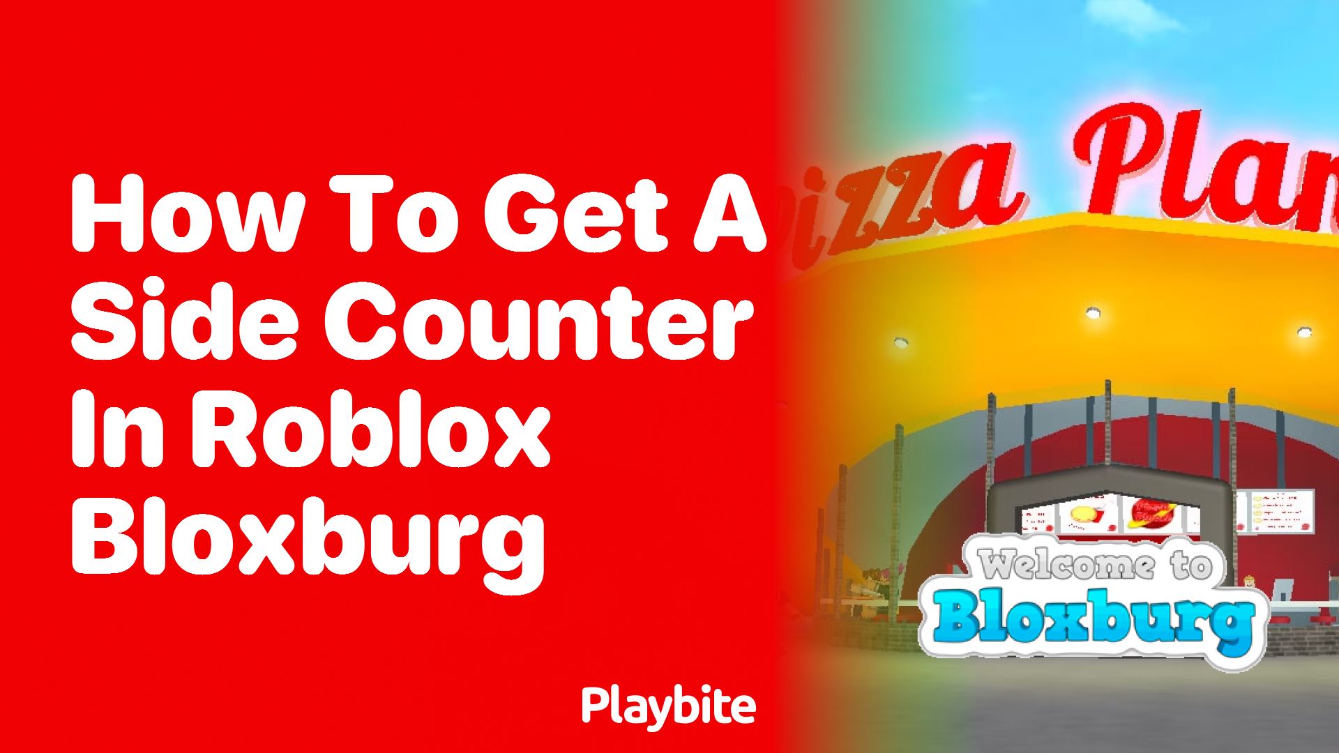 How to Get a Side Counter in Roblox Bloxburg