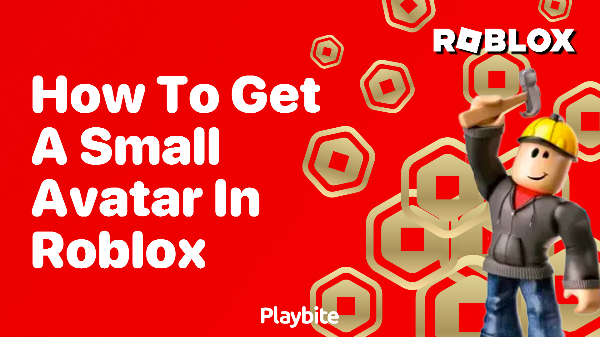 How to Get a Small Avatar in Roblox