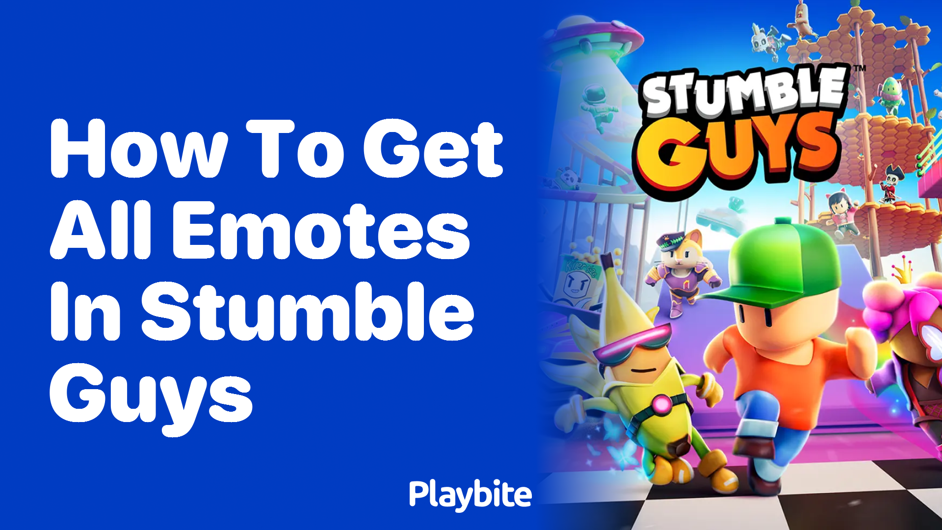 How to Get All Emotes in Stumble Guys