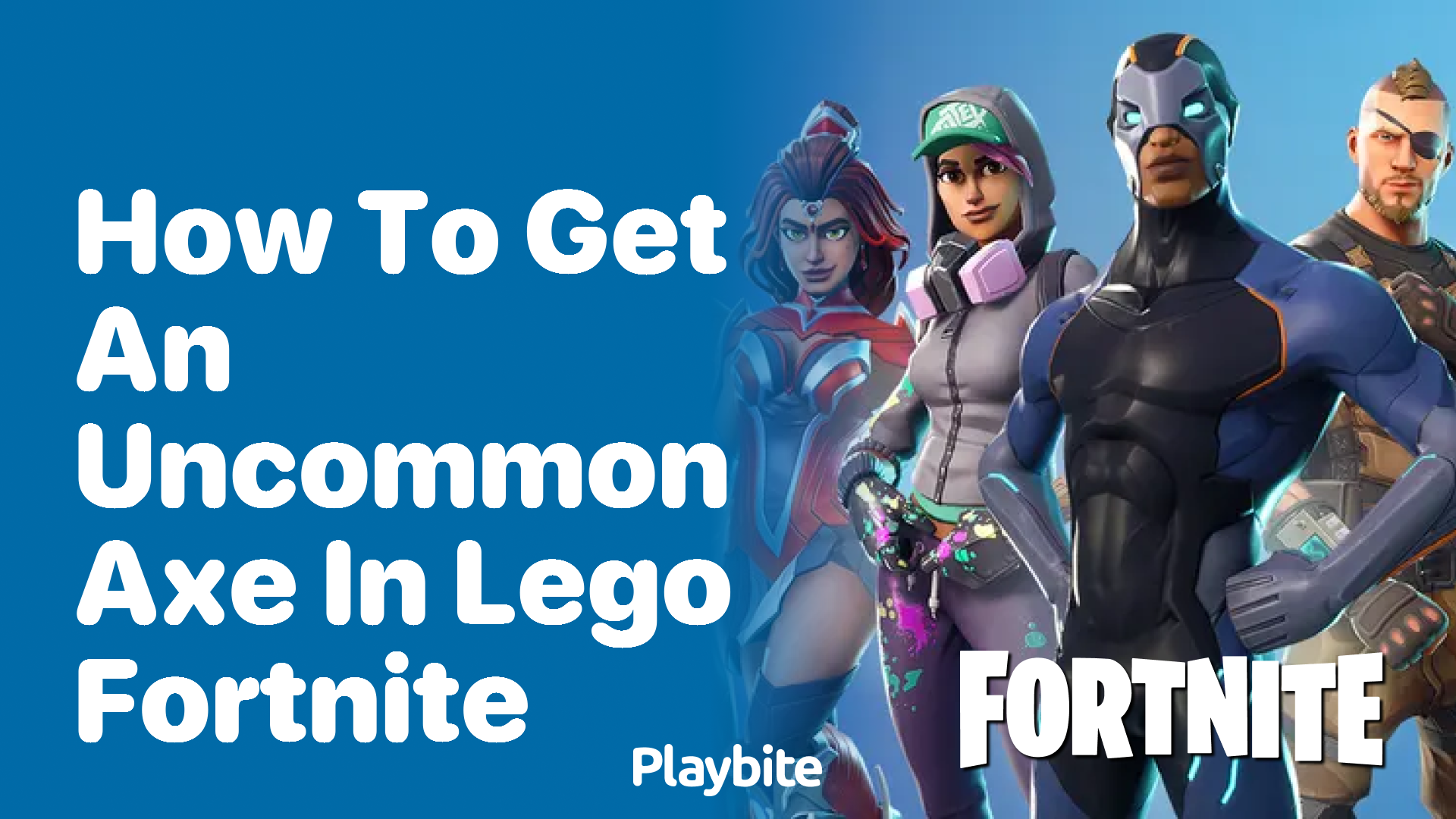 How to Get an Uncommon Axe in LEGO Fortnite