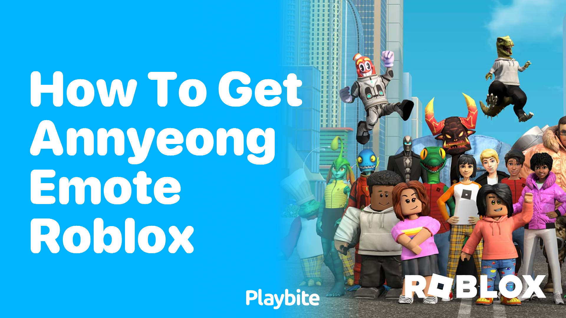 How to Get the Annyeong Emote on Roblox