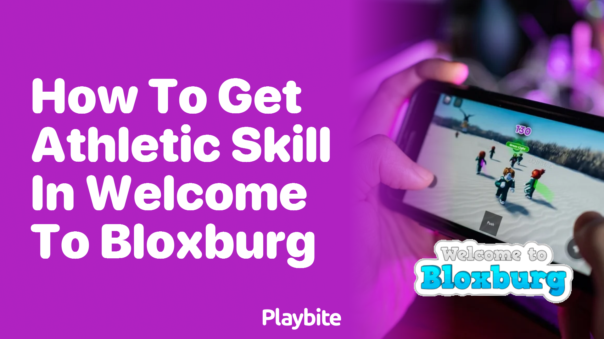 How to Get Athletic Skill in Welcome to Bloxburg